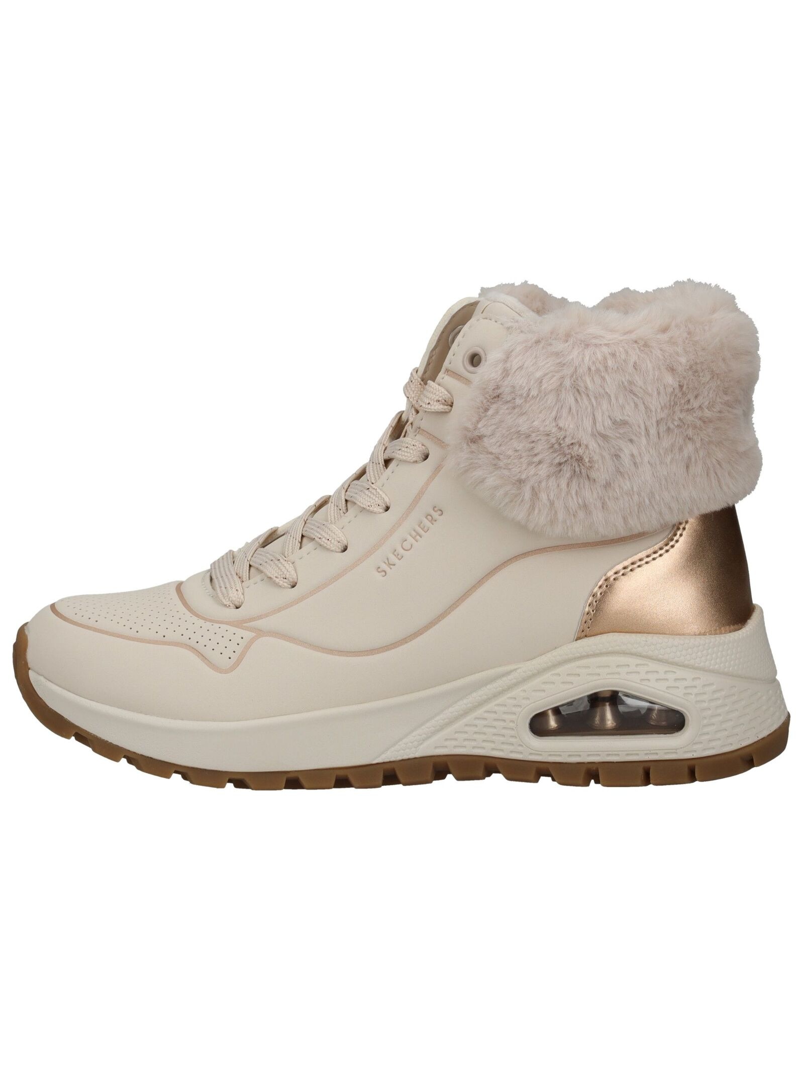 Skechers Schnürstiefelette »Skechers Stiefelette Lederimitat/Textil«