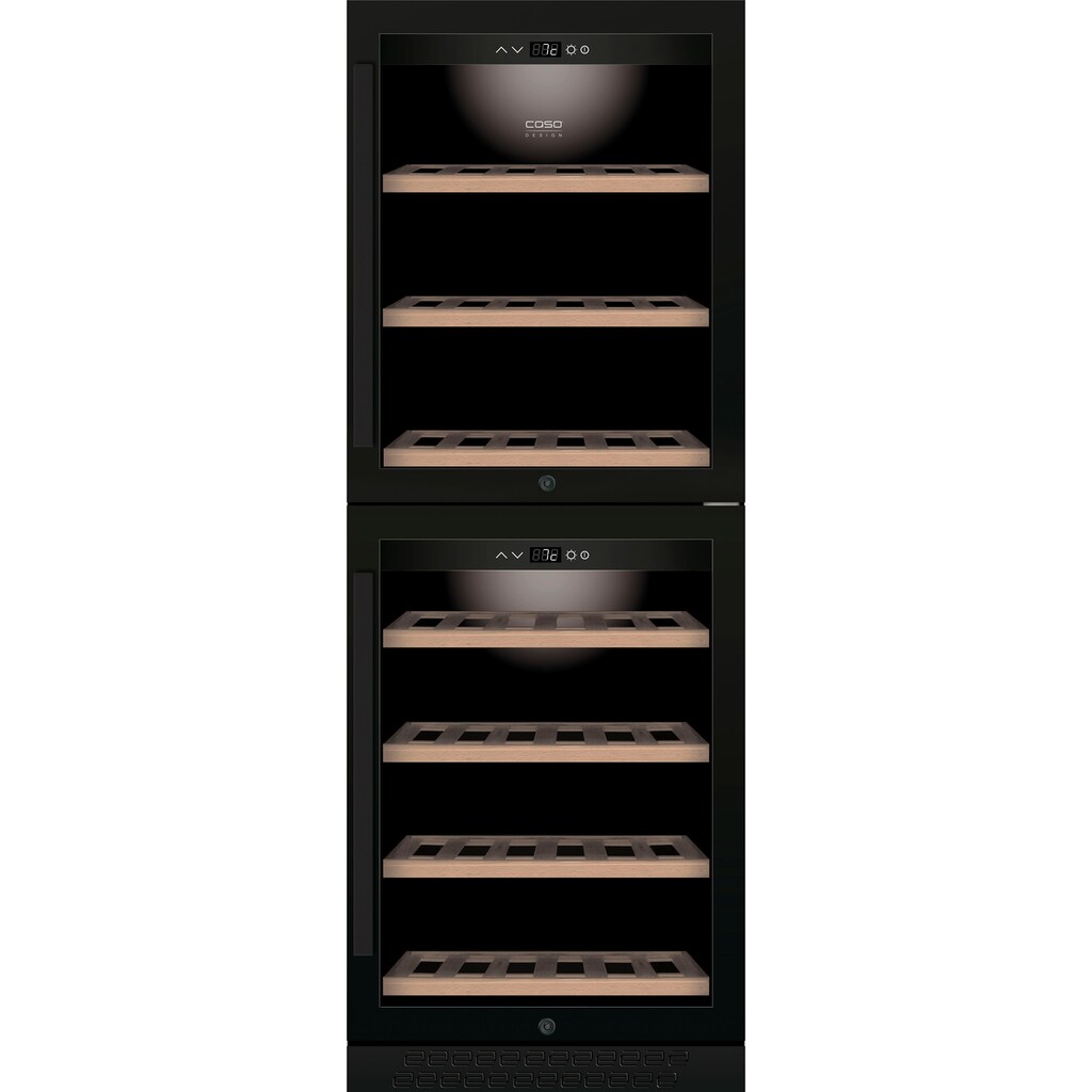 Caso Weinkühlschrank »777 WineChef Pro 126-2D black«, für 126 Standardflaschen á 075l