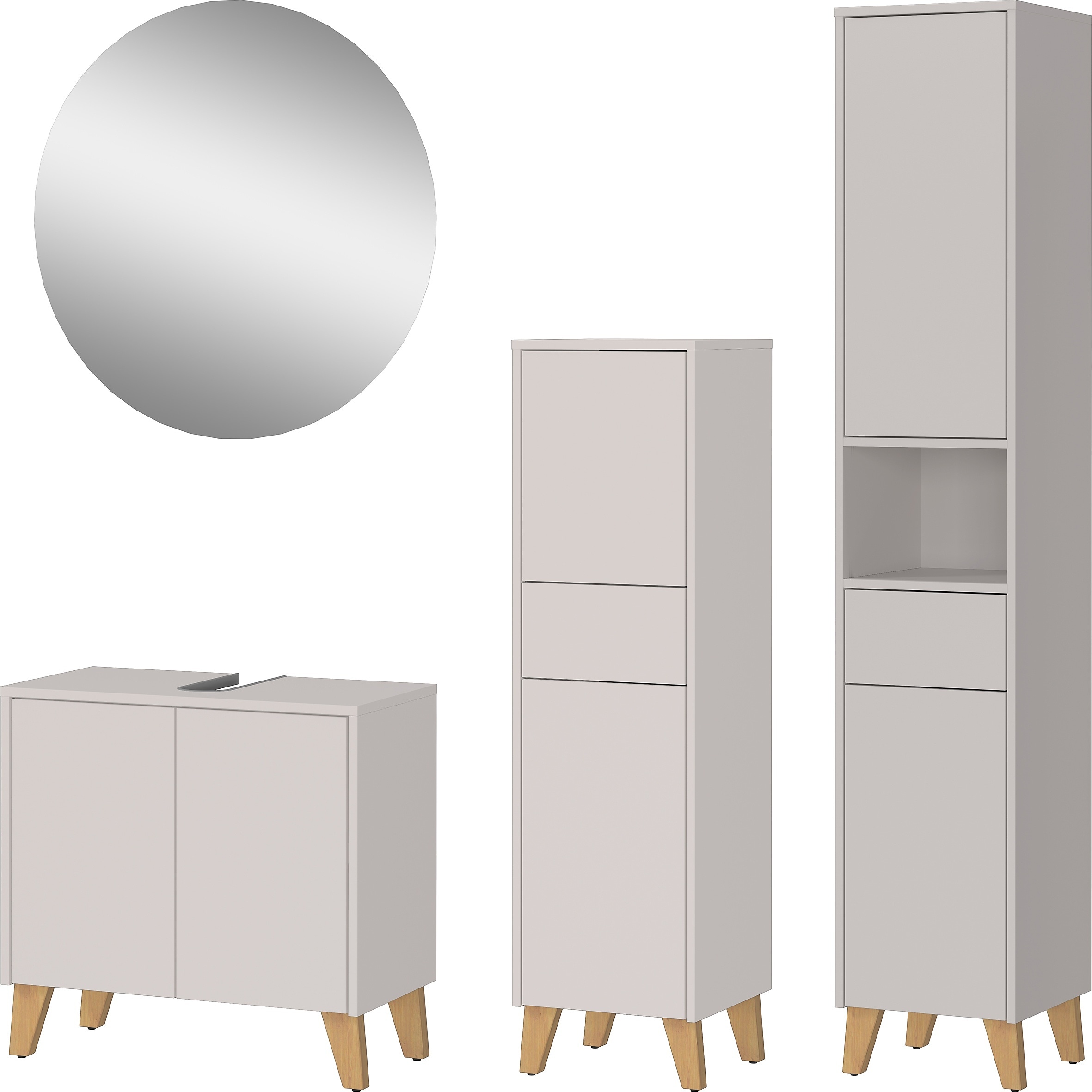 GERMANIA Badmöbel-Set "GW-Arnea" 4 Stk. tlg. günstig online kaufen