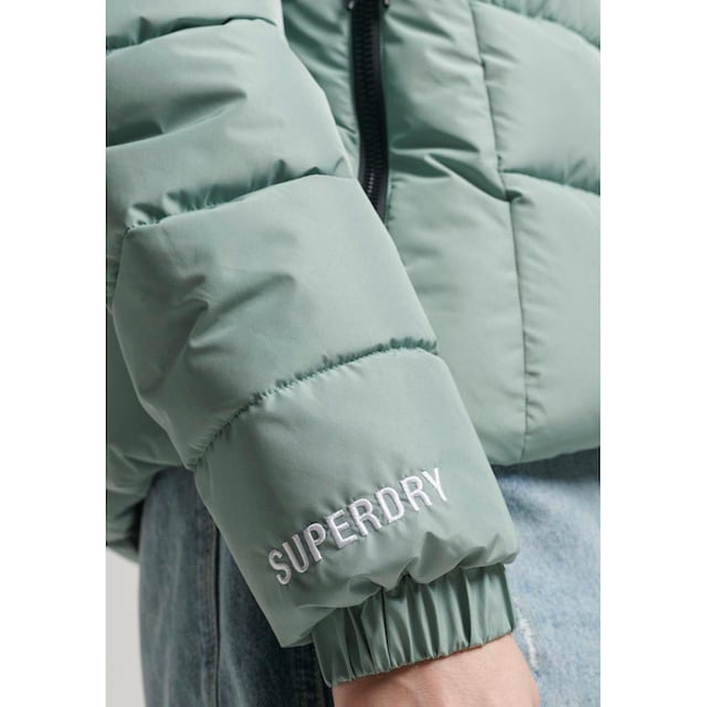 Superdry Steppjacke »HOODED SPIRIT SPORTS PUFFER«, mit Kapuze, aus  wasserabweisendem Material für kaufen | BAUR