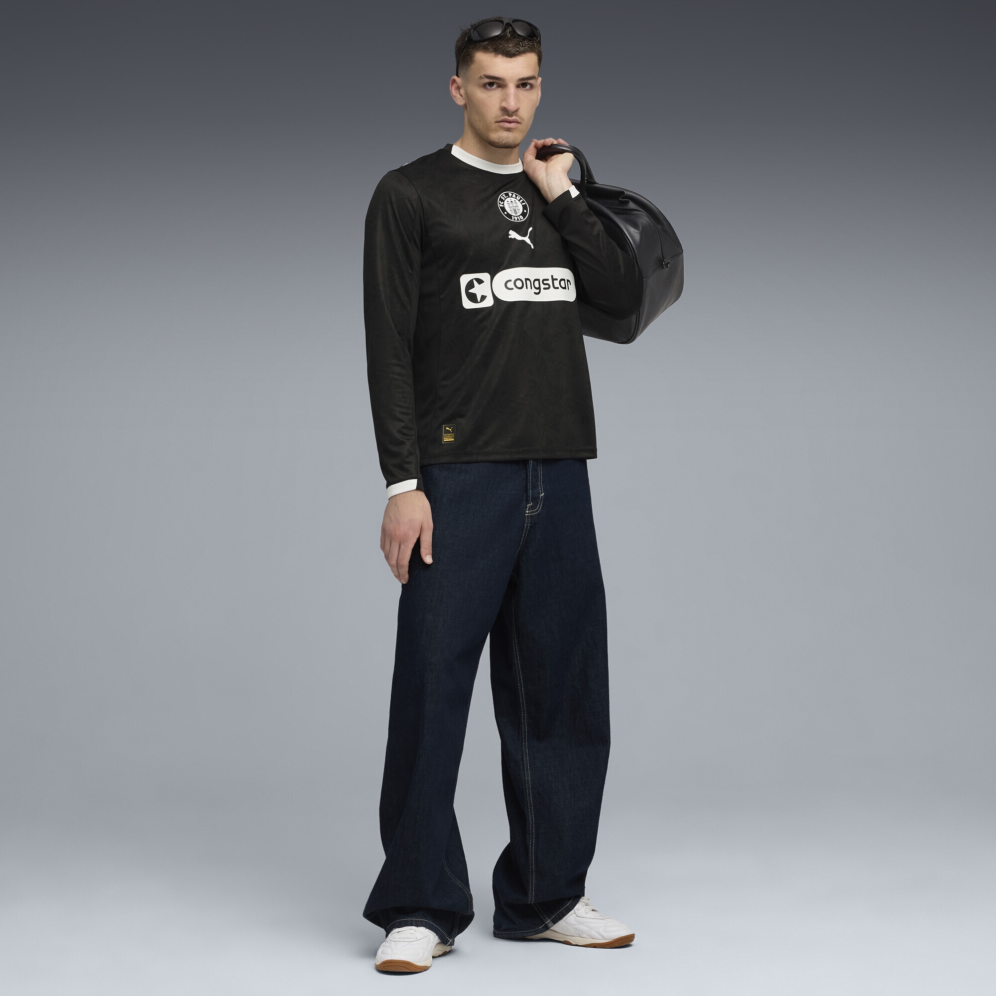 PUMA Trainingsshirt »FC St. Pauli 25/26 Langarm-Ausweichtrikot Herren«