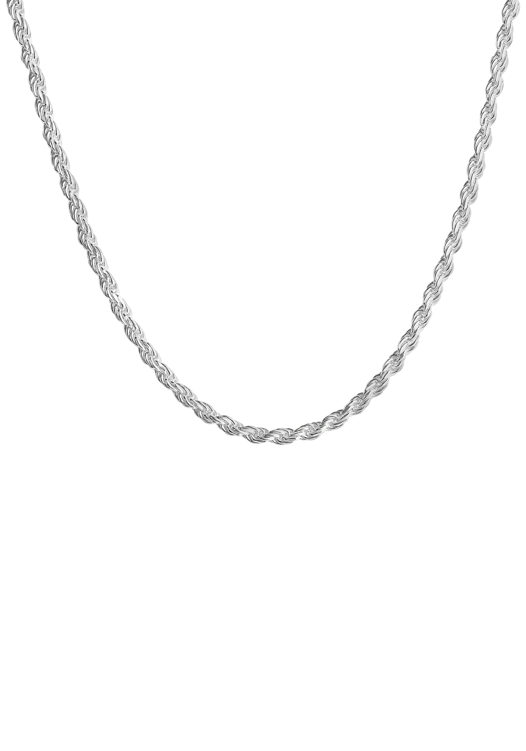 Kette ohne Anhänger »Schmuck Geschenk Silber 925 Halsschmuck Halskette Kordelkette«