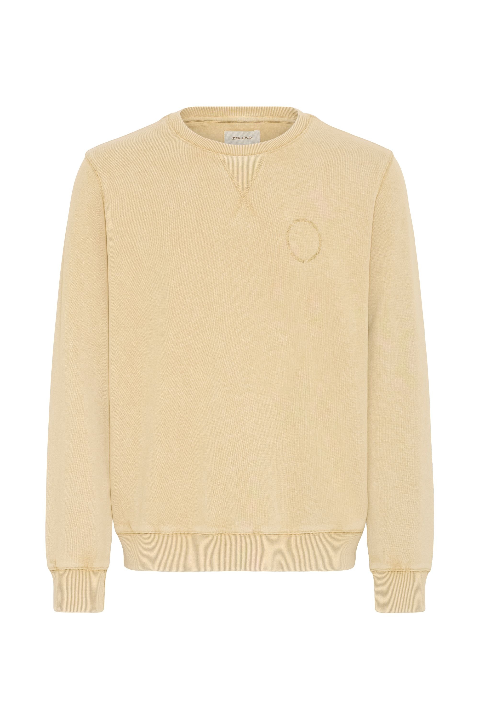 Blend Rundhalspullover "BHFactor" Bequemer Sweatpullover mit elastischen Bü günstig online kaufen