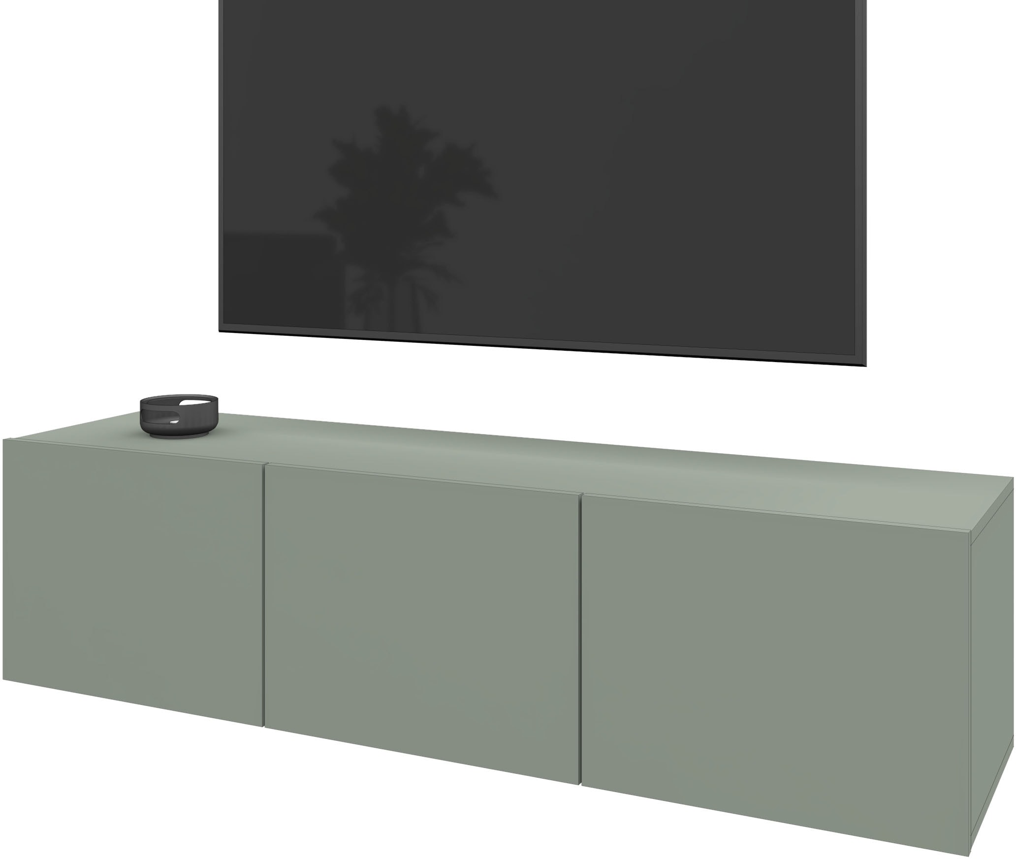 borchardt Möbel Lowboard "Sophia, TV-Schrank mit 3 Türen, hängend oder steh günstig online kaufen