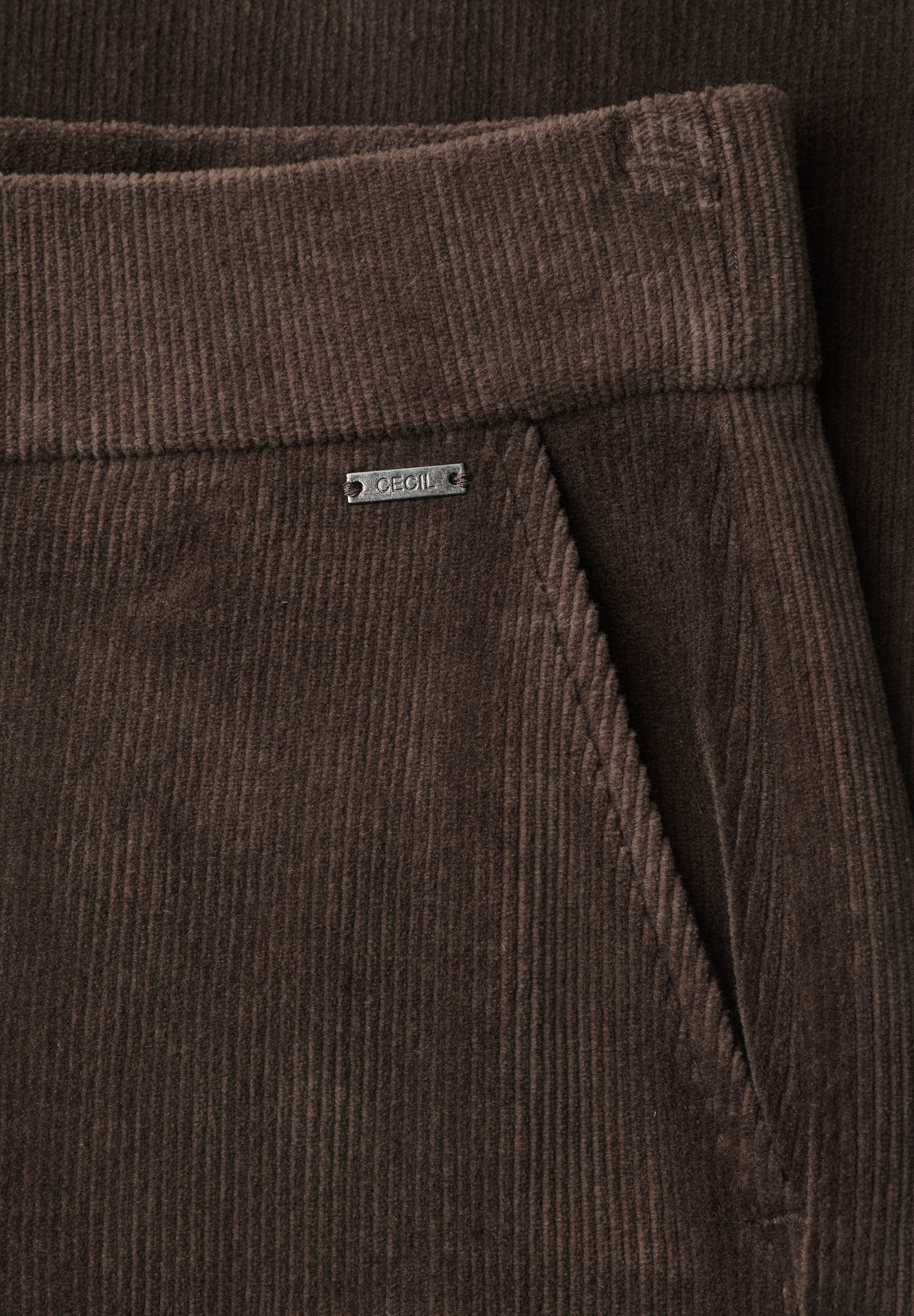 Cecil Cordhose  im elastischen Materialmix