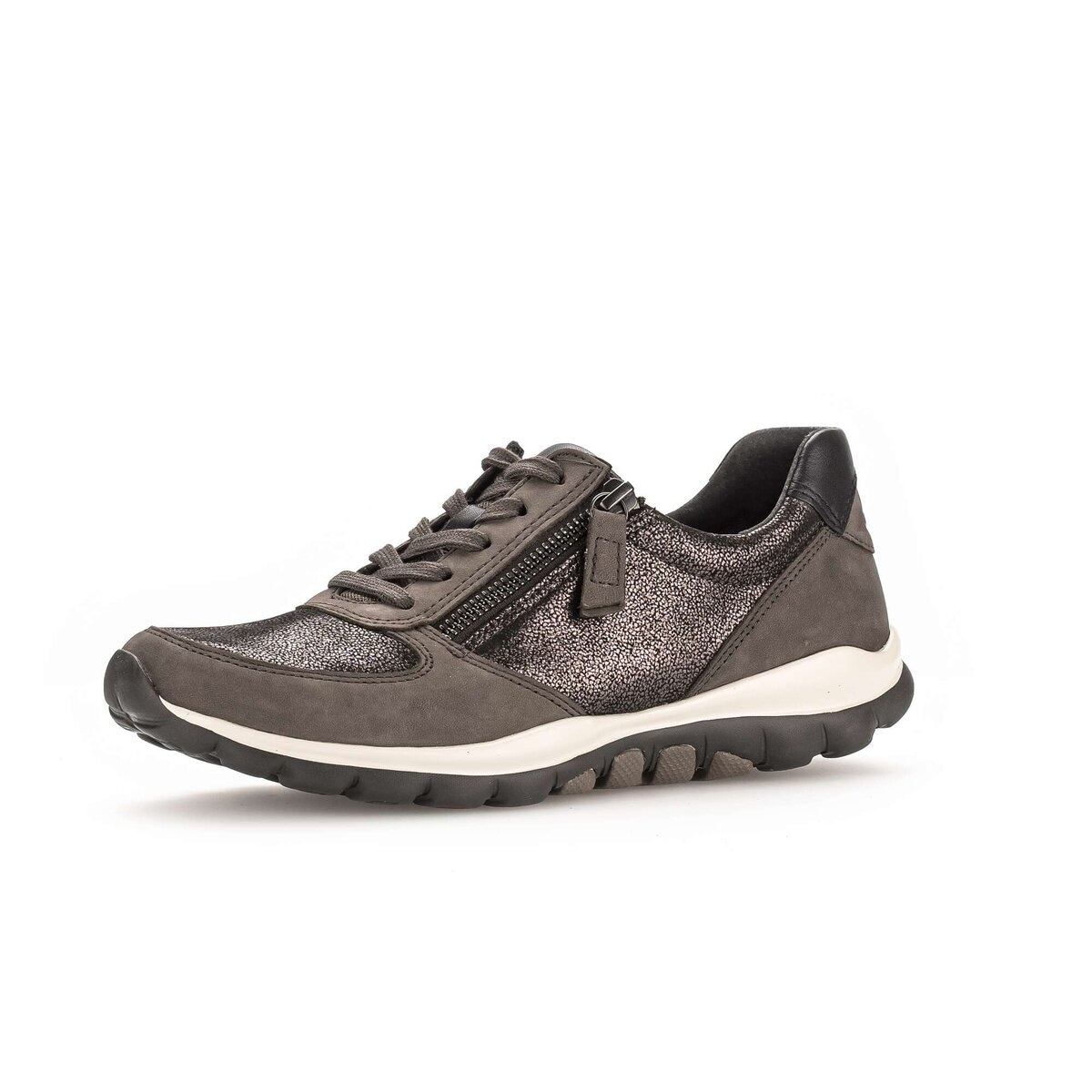 Gabor Sneaker "Sneaker low Materialmix Leder" günstig online kaufen