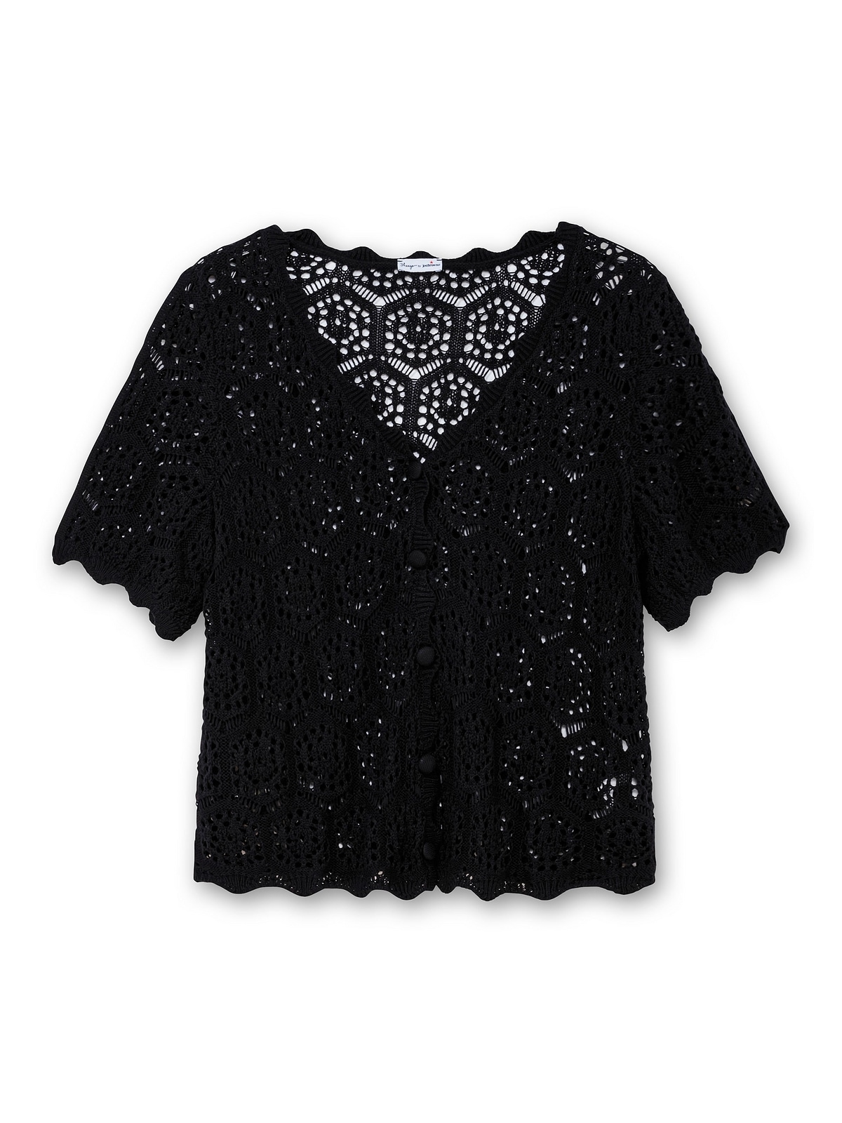 sheego by Joe Browns Cardigan »Große Größen«, im Ajourmuster