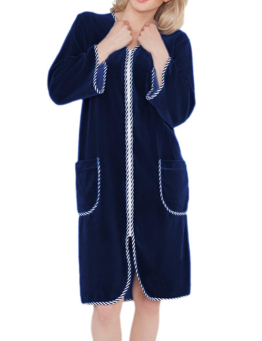 AQUARTI Damenbademantel "Bademantel Aquarti Damen Velours Bademantel Morgen günstig online kaufen