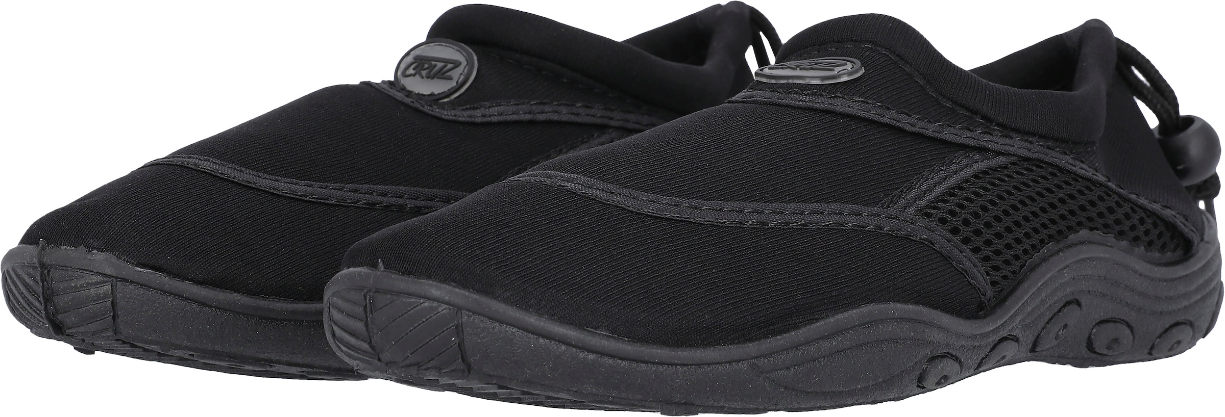 Wasserschuh CRUZ "Greensburg", Gr. 38, schwarz, Textil, Schuhe Barfußschuh Wasserschuh