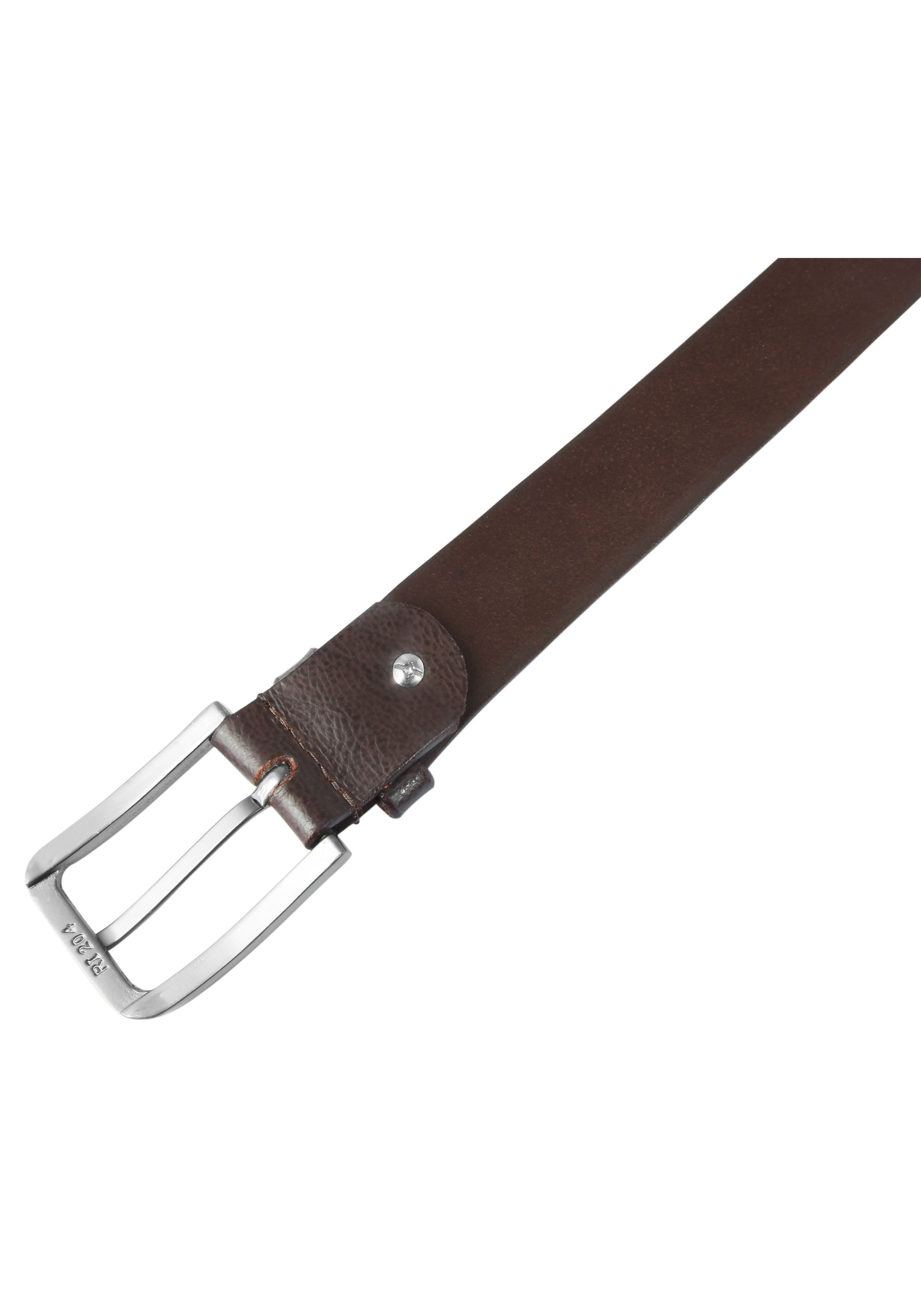 Leonardo Verrelli Ledergürtel »hochwertiges Echt Leder, braun, 90 cm - 120 cm (Bundweite)«