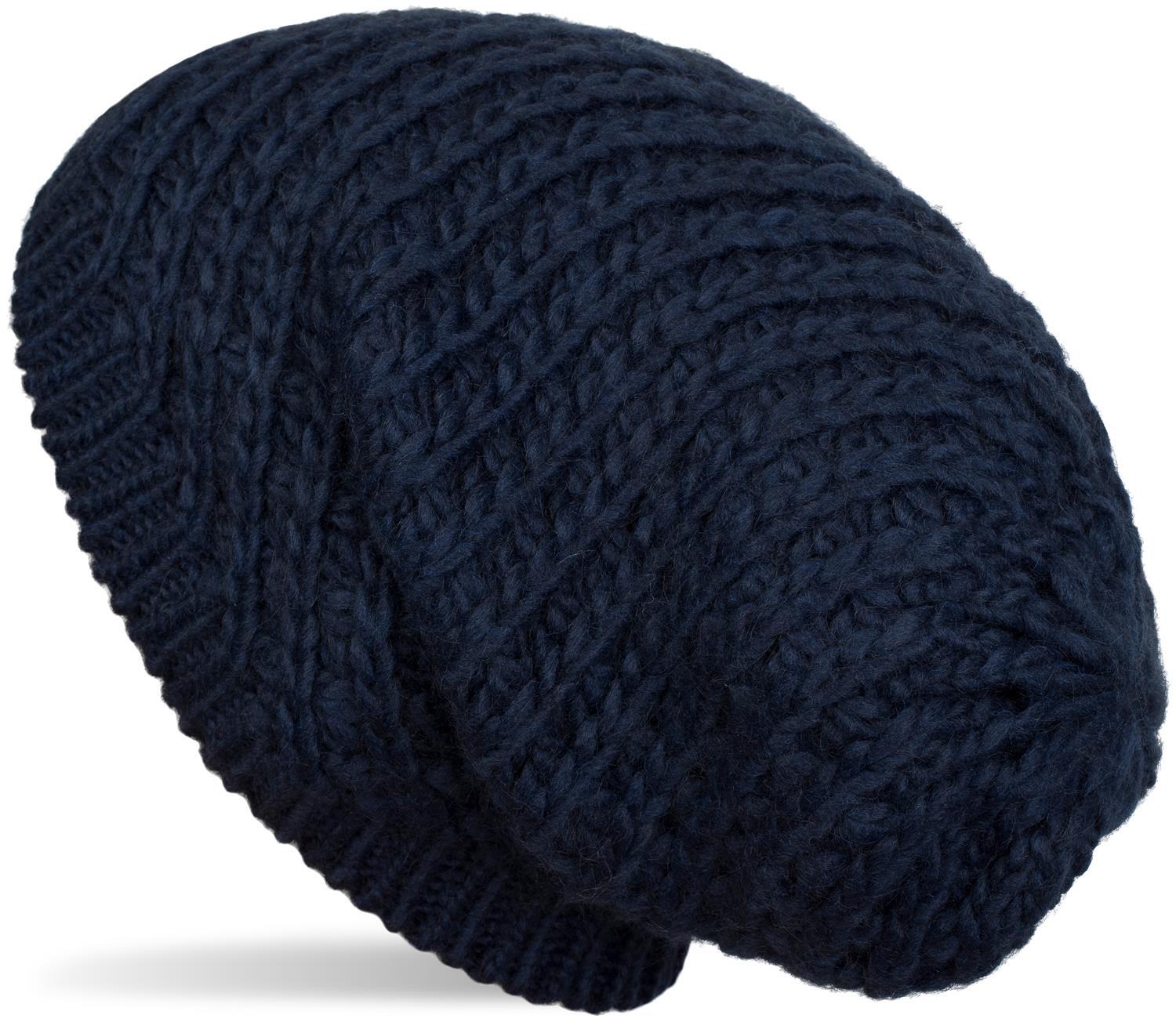 styleBREAKER Strickmütze "Grobstrick Beanie Mütze" 1 Stk.