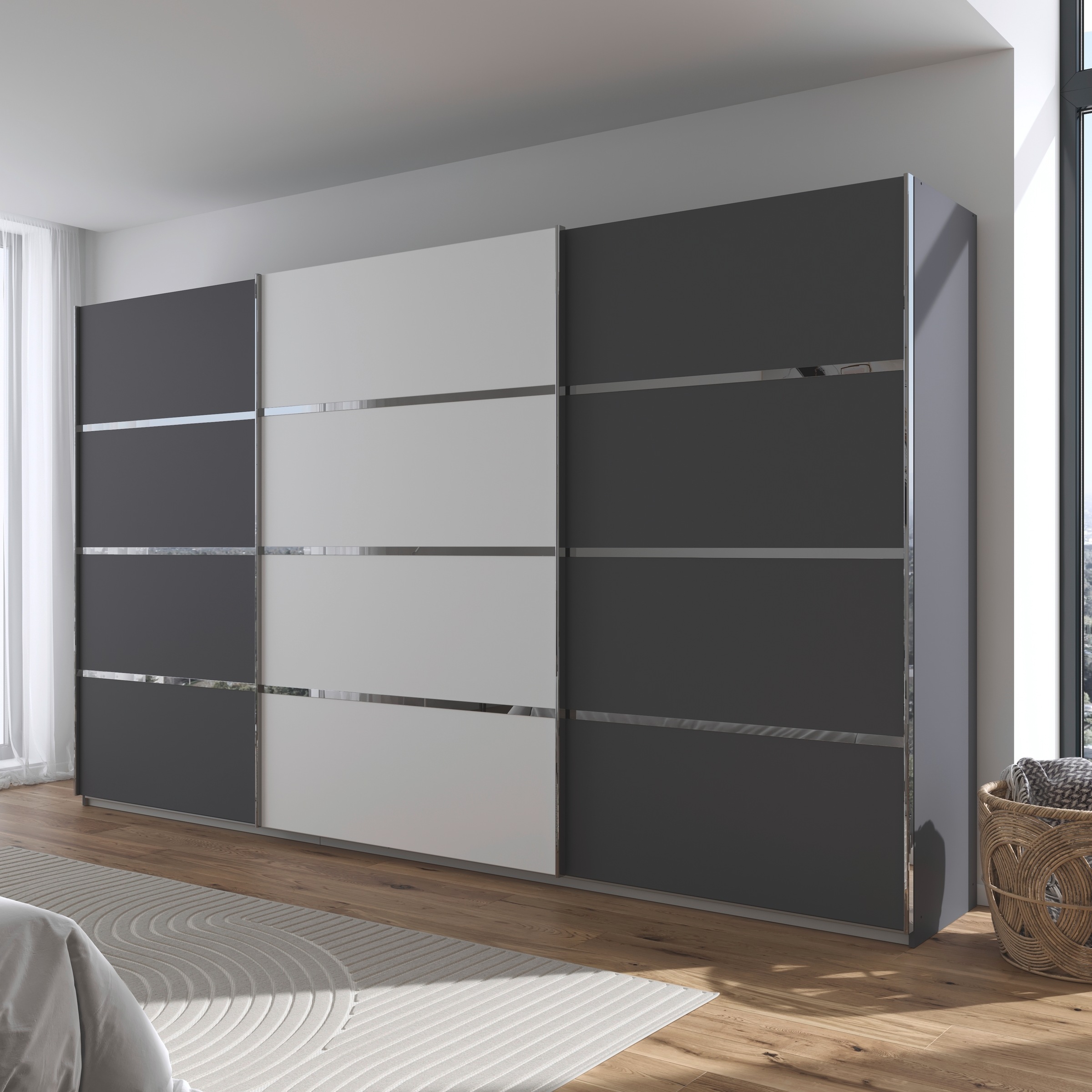 Thumbnail - rauch Kleiderschrank "Schwebetürenschrank OTTO´s Choice Garderobe Schrank TOP ANGEBOT Avola" 3 verschiedene Ausstattunge...