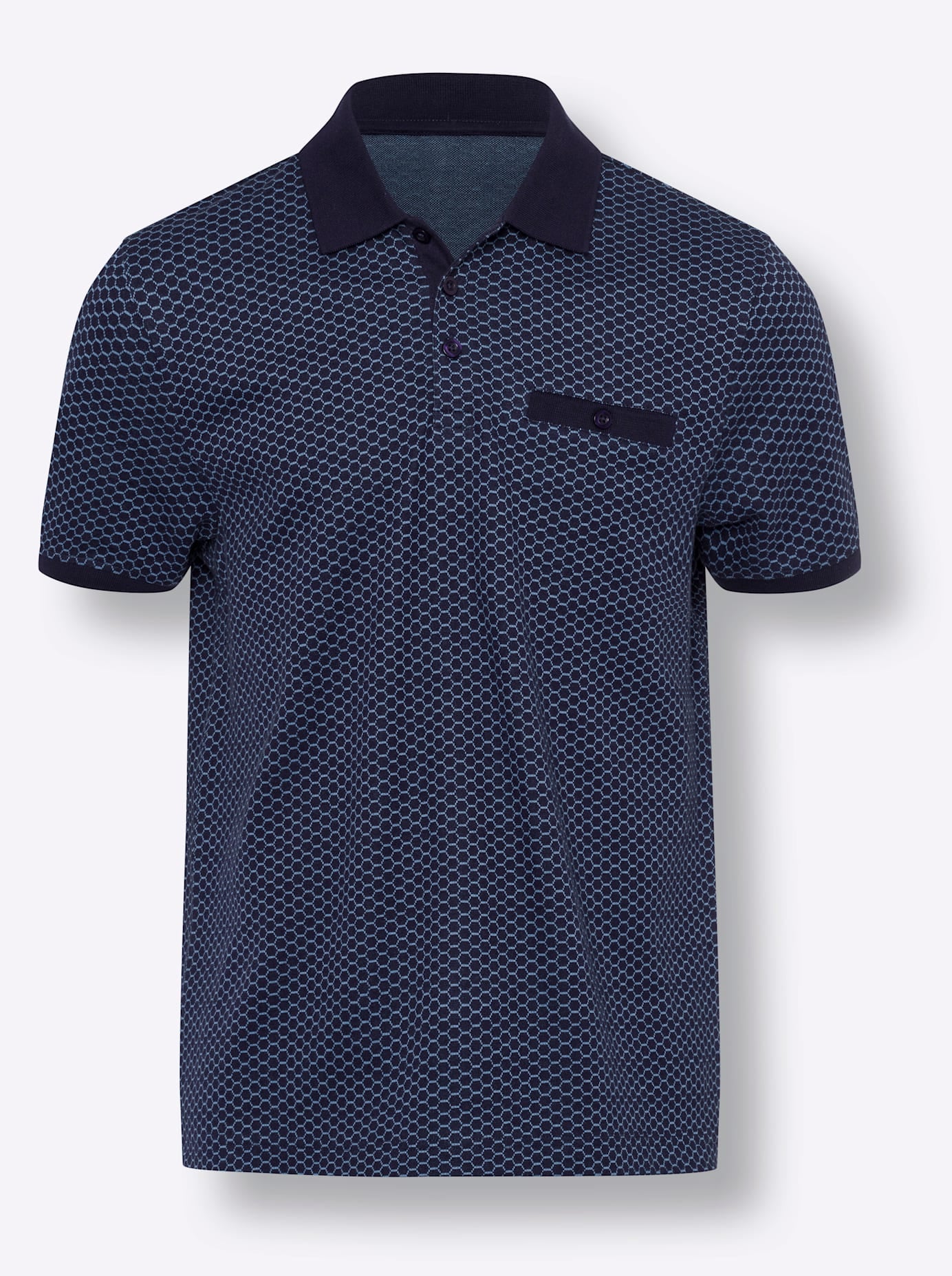 Classic Poloshirt »Kurzarm-Poloshirt«, (1 tlg.)