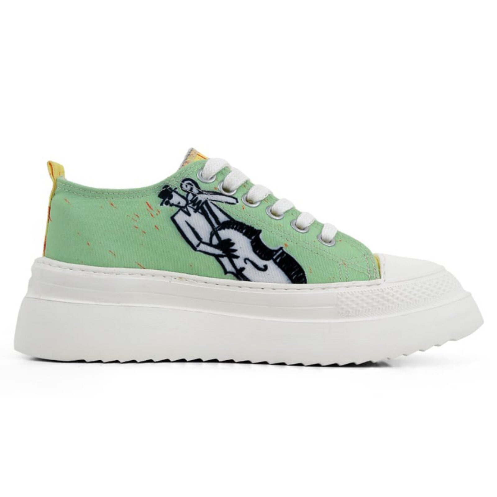 DOGO Sneaker »Freya Low-Top Sneaker The Band Damen Sneaker«, Handgefertigt