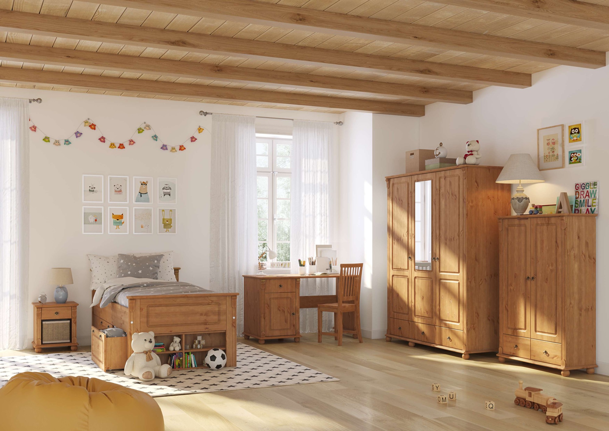 Home affaire Wäscheschrank "Tessin", (2 Breiten: 90/128 cm H/T ca. 140/38 c günstig online kaufen