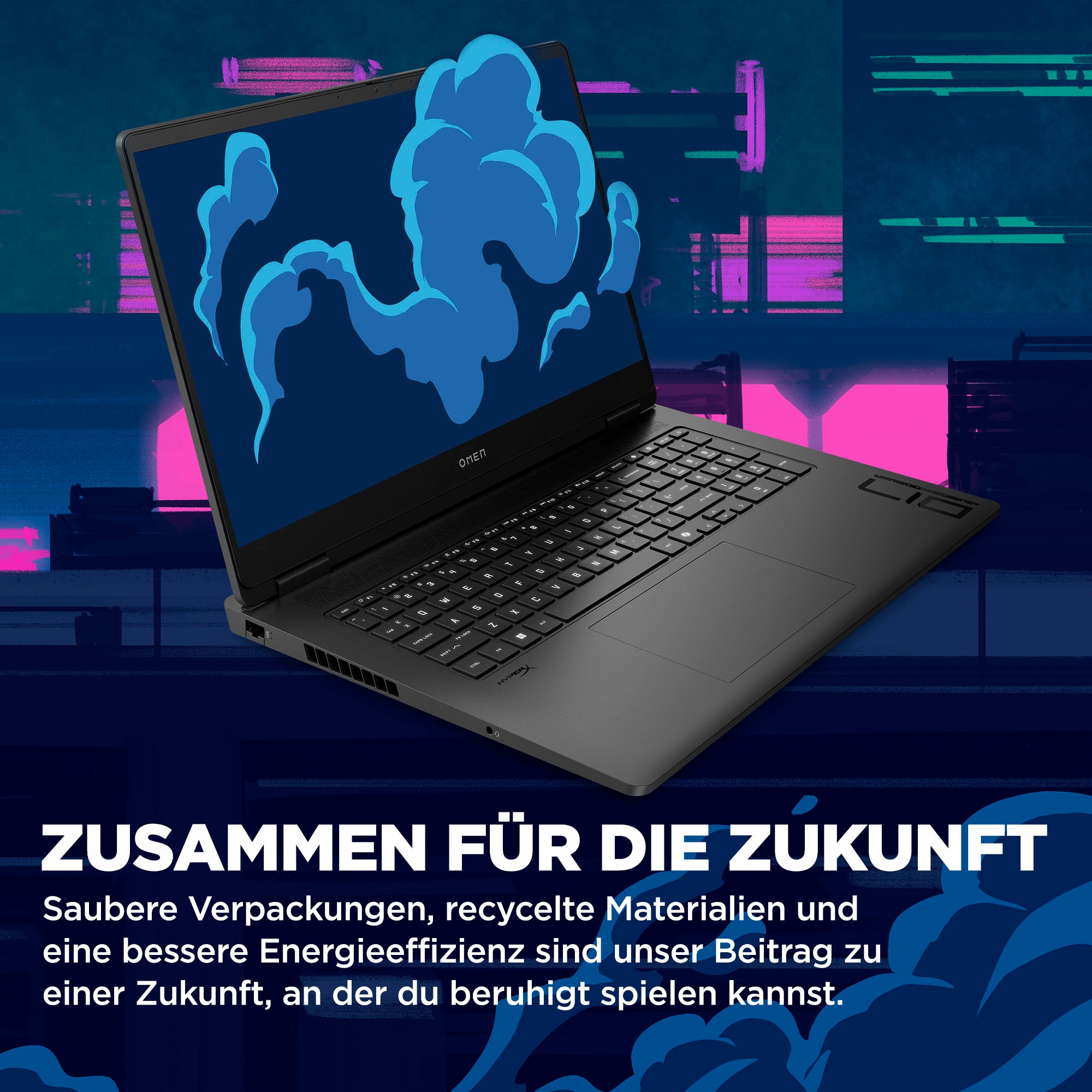 HP Gaming-Notebook »OMEN 17-db AMD«, 43,94 cm, / 17,3 Zoll, AMD, Ryzen™ AI 7, GeForce RTX 5060, 1000 GB SSD