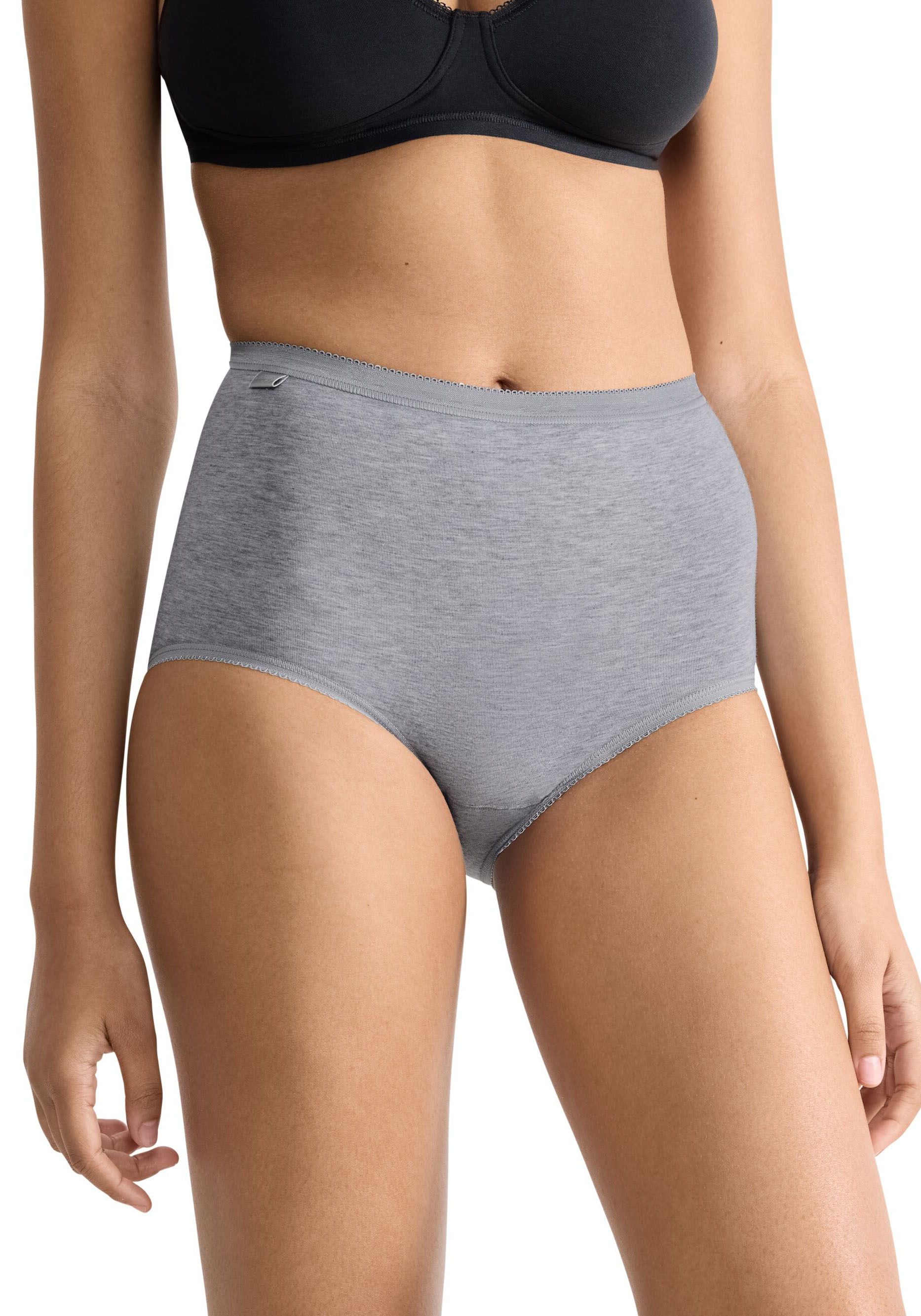 sloggi Slip »Basic+ Maxi C4P«, (4er Pack), perfekter Sitz