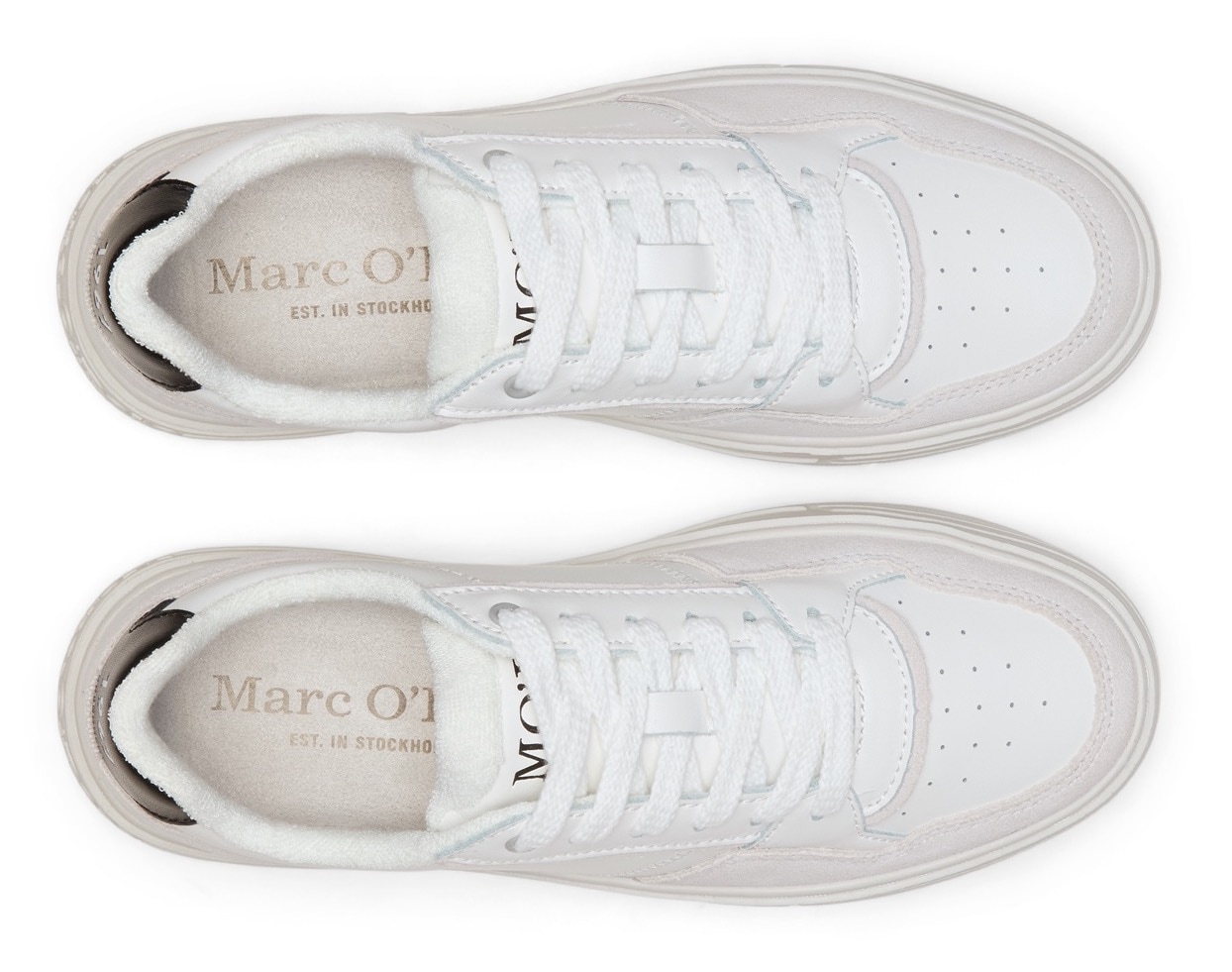 Marc O'Polo Plateausneaker »Mariella«  Basket-Sneaker, Schnürschuh, Freizeitschuh mit gepolstertem Schaftrand