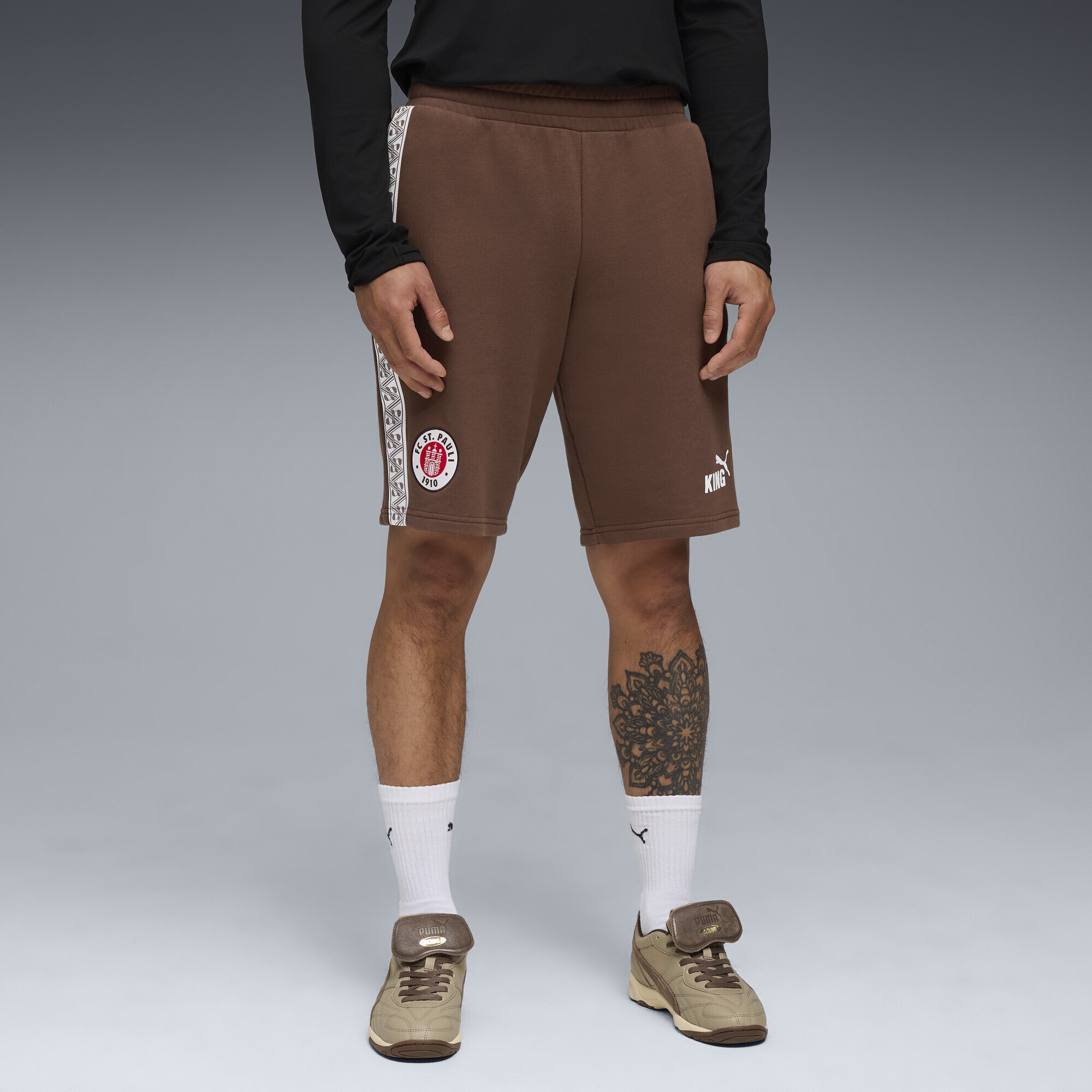 PUMA Sporthose »FC St. Pauli KING Sweat-Shorts Herren«