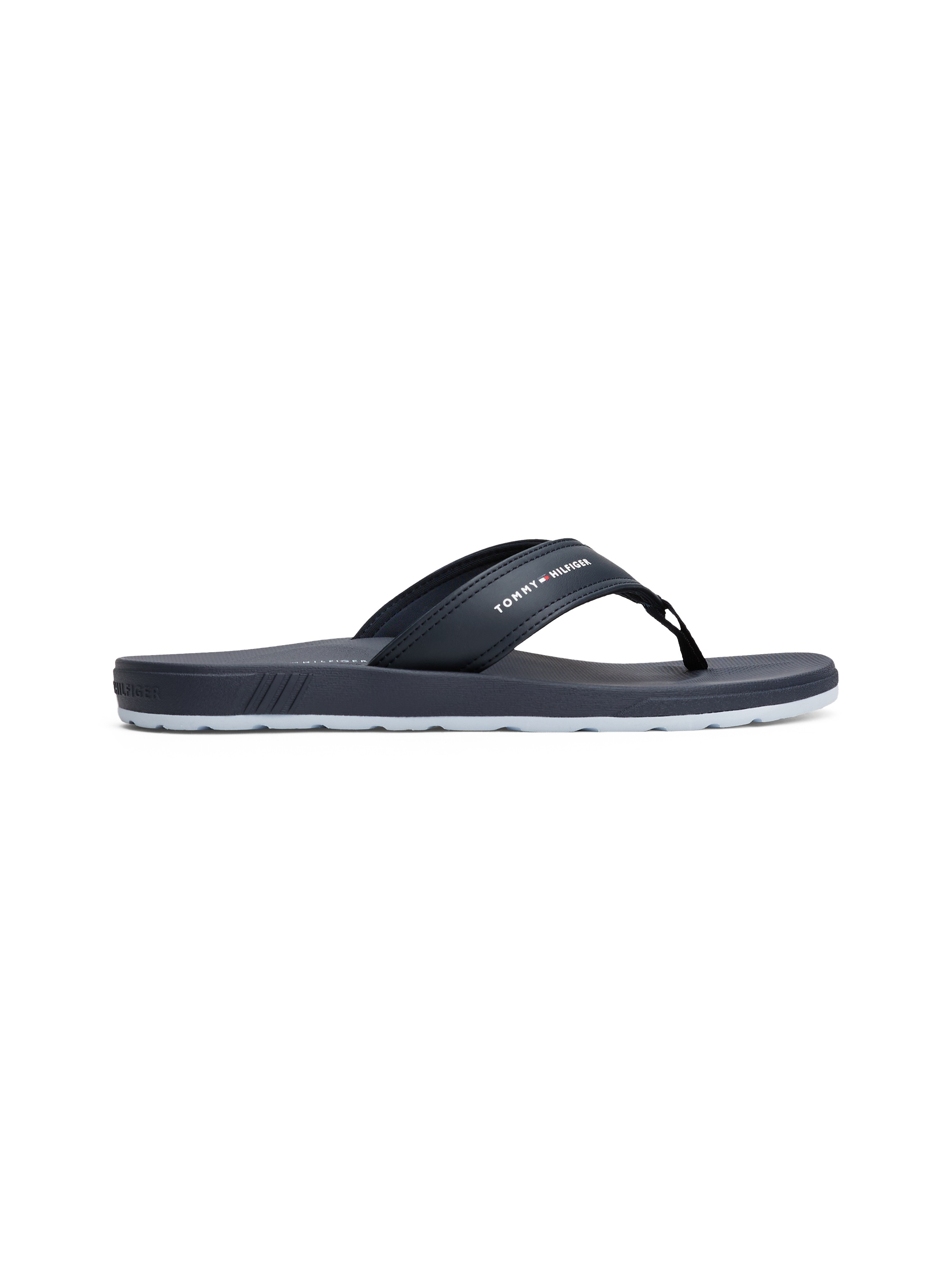 Tommy Hilfiger Zehentrenner »MOLDED COMFORT TH BEACH SANDAL«, Sommerschuh, für Bad und Strand super geeignet
