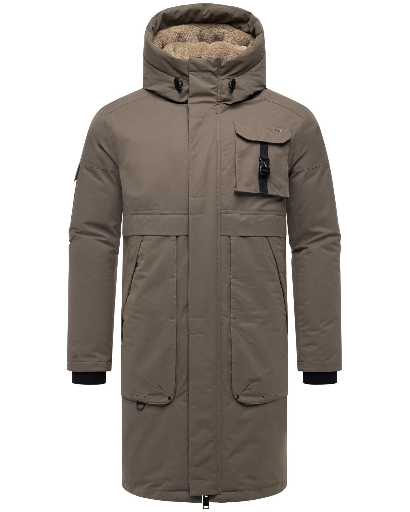 Stone Harbour Wintermantel "Cyriaan XX", Langer Herren Winterparka mit groß günstig online kaufen