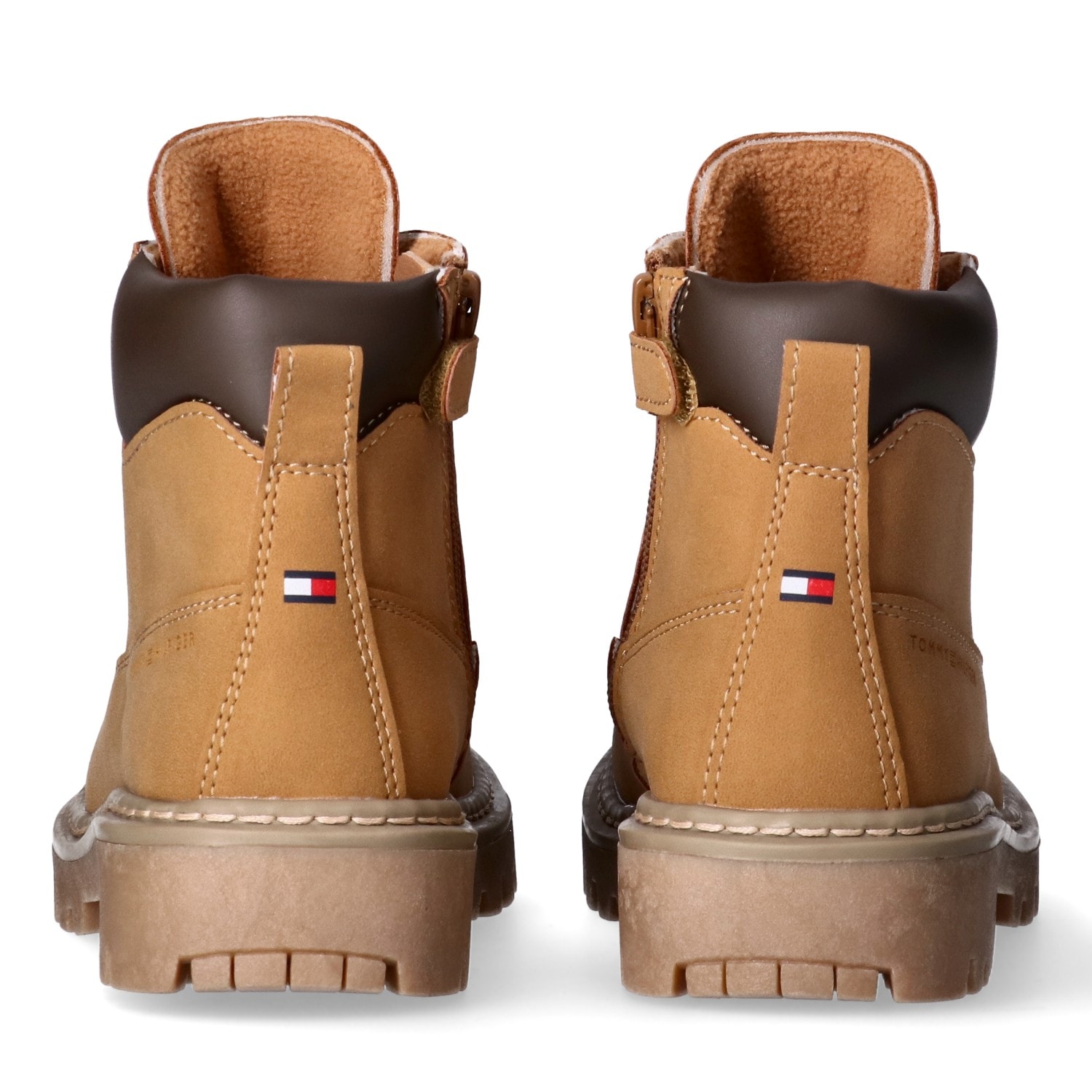 Tommy Hilfiger Schnürboots, Chunky Boots, Winterboots mit Blockabsatz