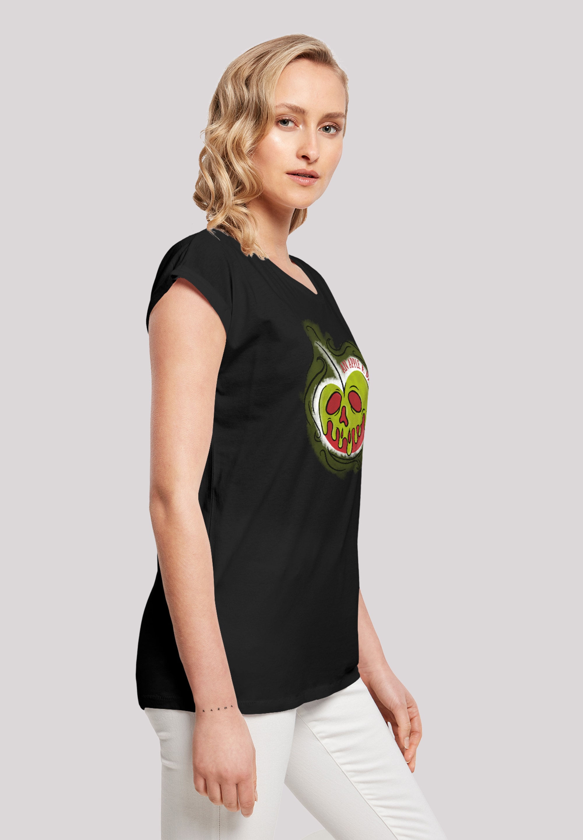 F4NT4STIC T-Shirt »Disney Villians An Apple A Day«, Premium Qualität