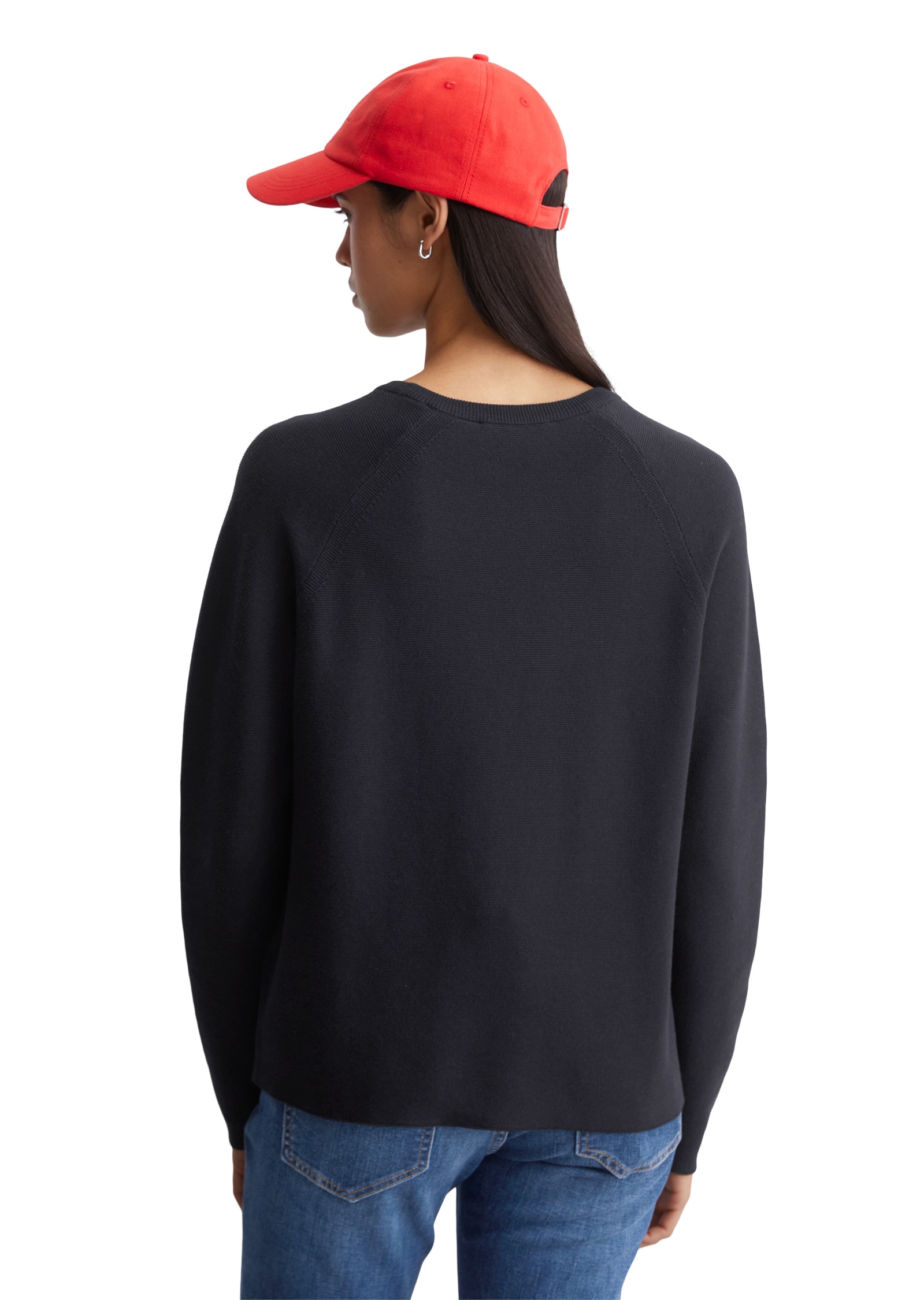 Marc OPolo DENIM Strickpullover "aus reinem Organic Cotton" günstig online kaufen