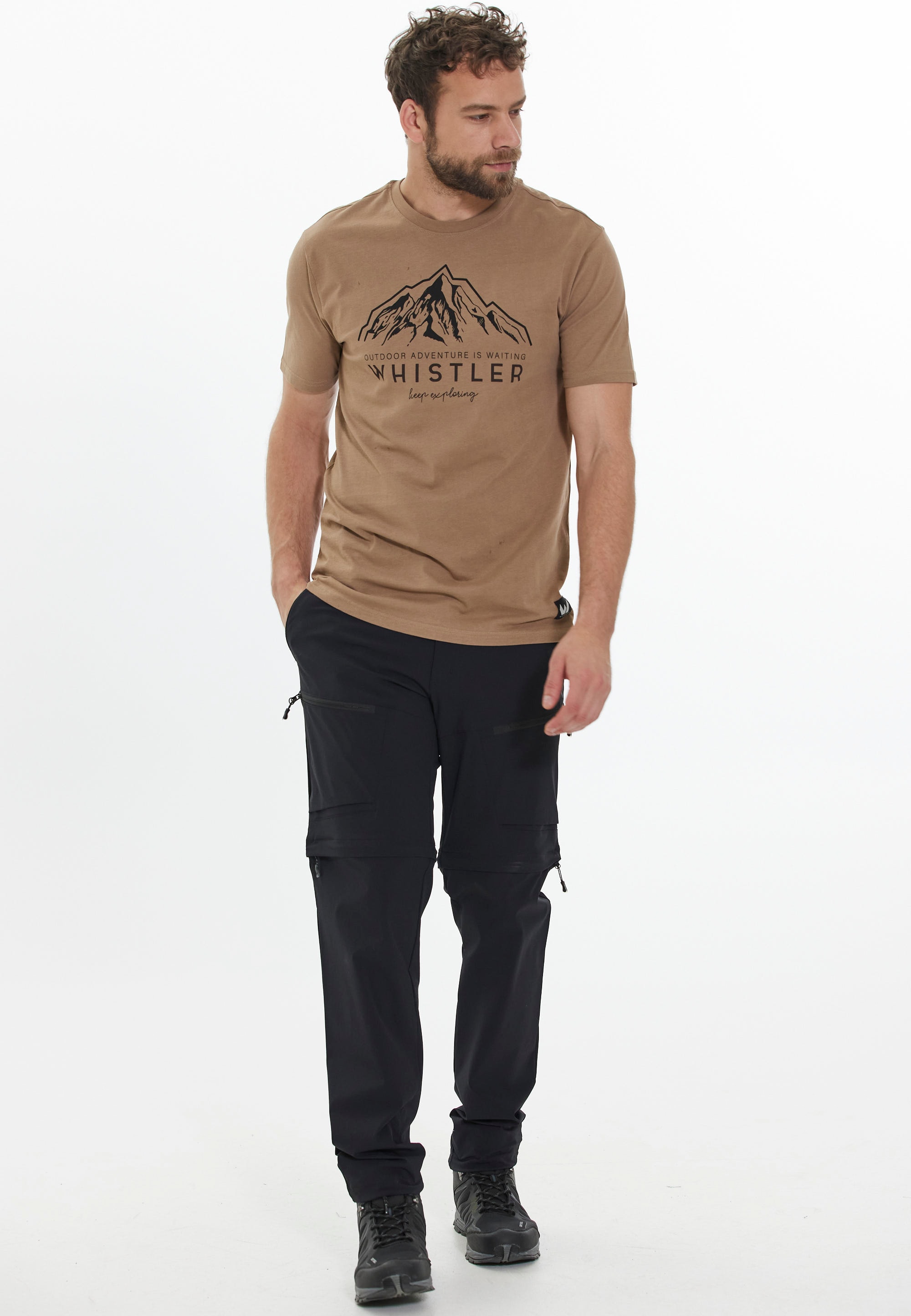 WHISTLER Funktionsshirt »Walther«, mit stilvollem Frontprint