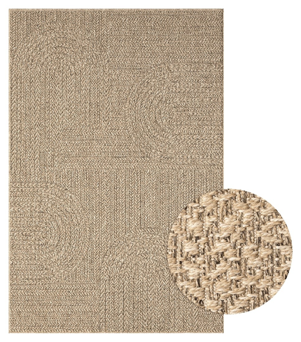 the carpet Teppich "Kansas" rechteckig 1 mm Höhe moderner robuster In und O günstig online kaufen
