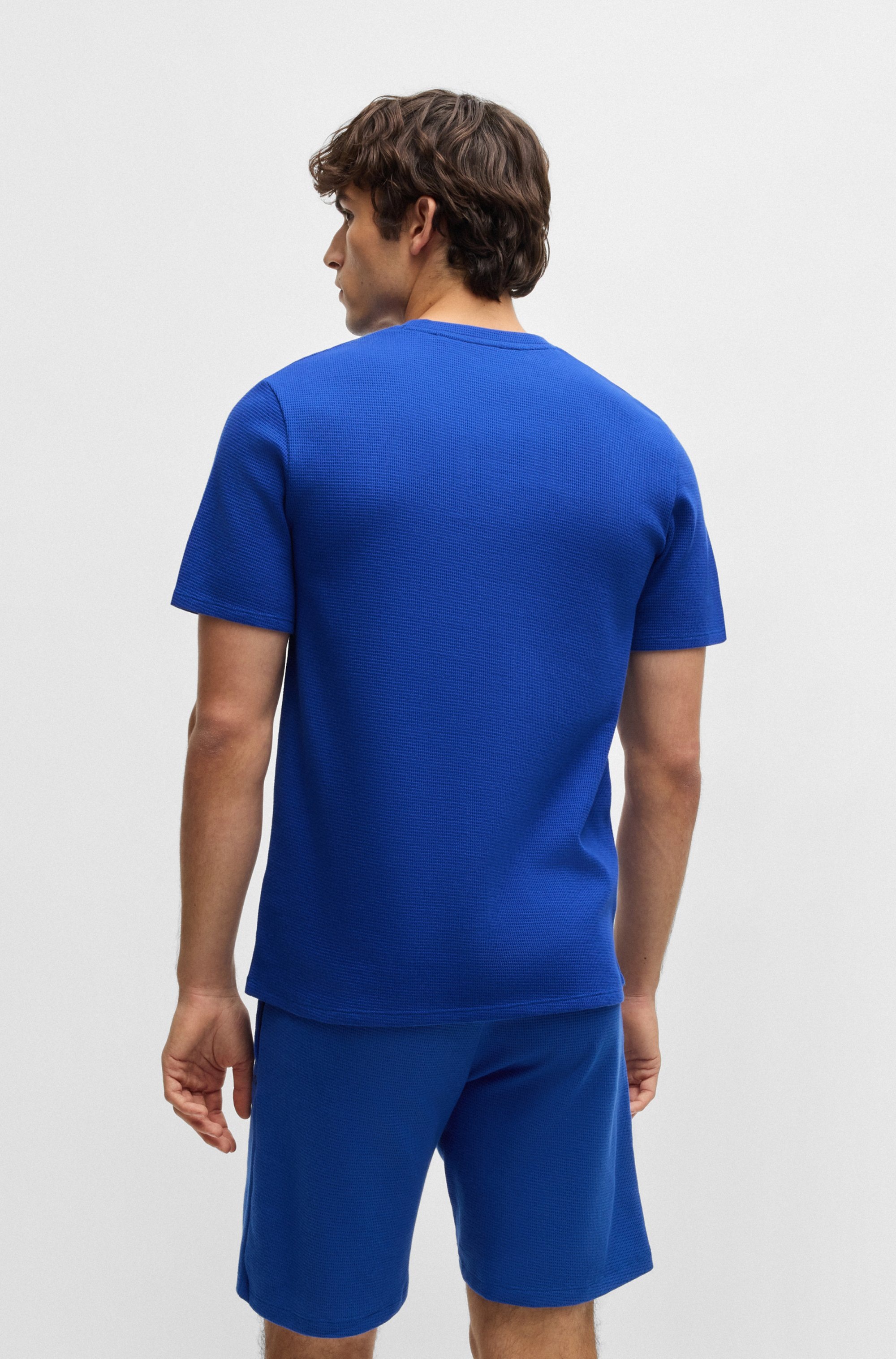 BOSS Pyjamaoberteil "Waffle T-Shirt" günstig online kaufen