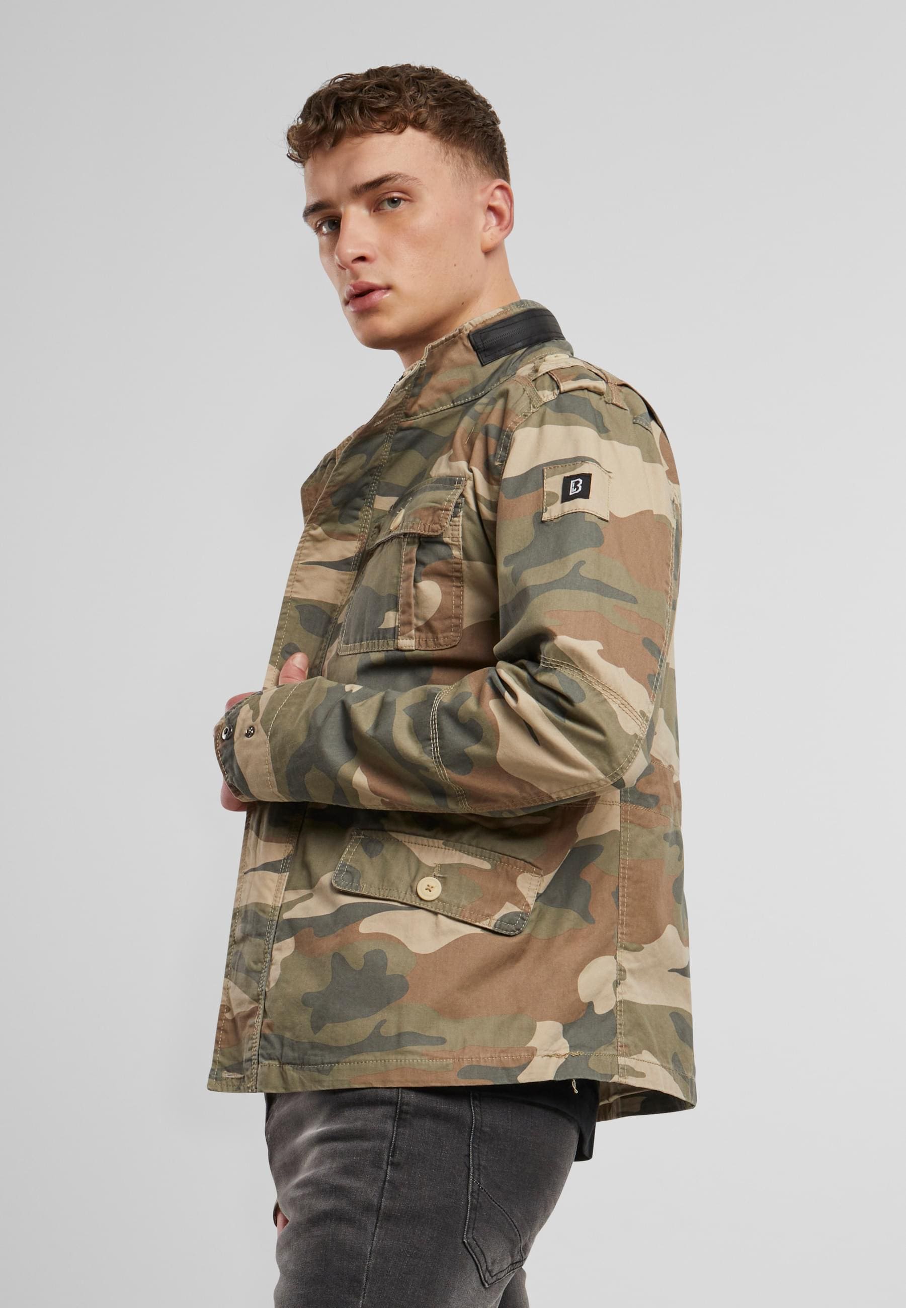 Brandit Allwetterjacke »Brandit Herren Britannia Jacket«, (1 St.), ohne Kapuze