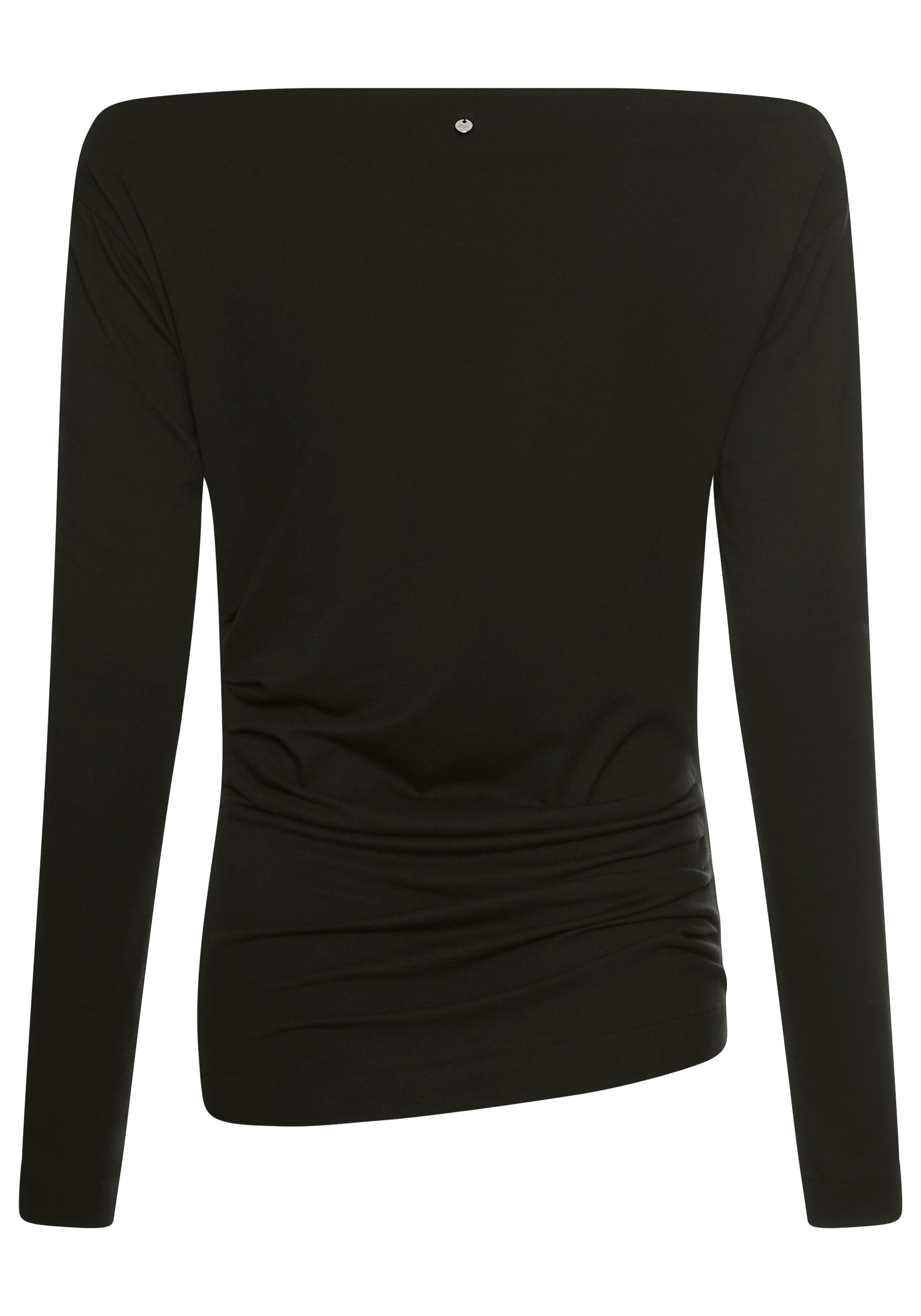 BOSS ORANGE Langarmshirt "Enili Premium Damenmode", mit Carmenausschnitt günstig online kaufen