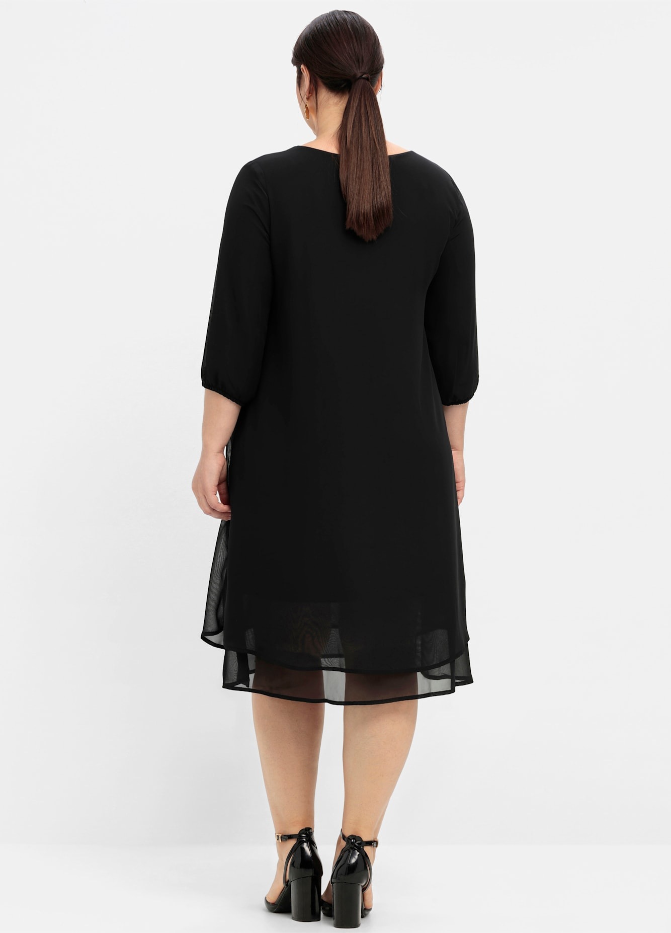 Sheego Chiffonkleid "Chiffonkleid" günstig online kaufen