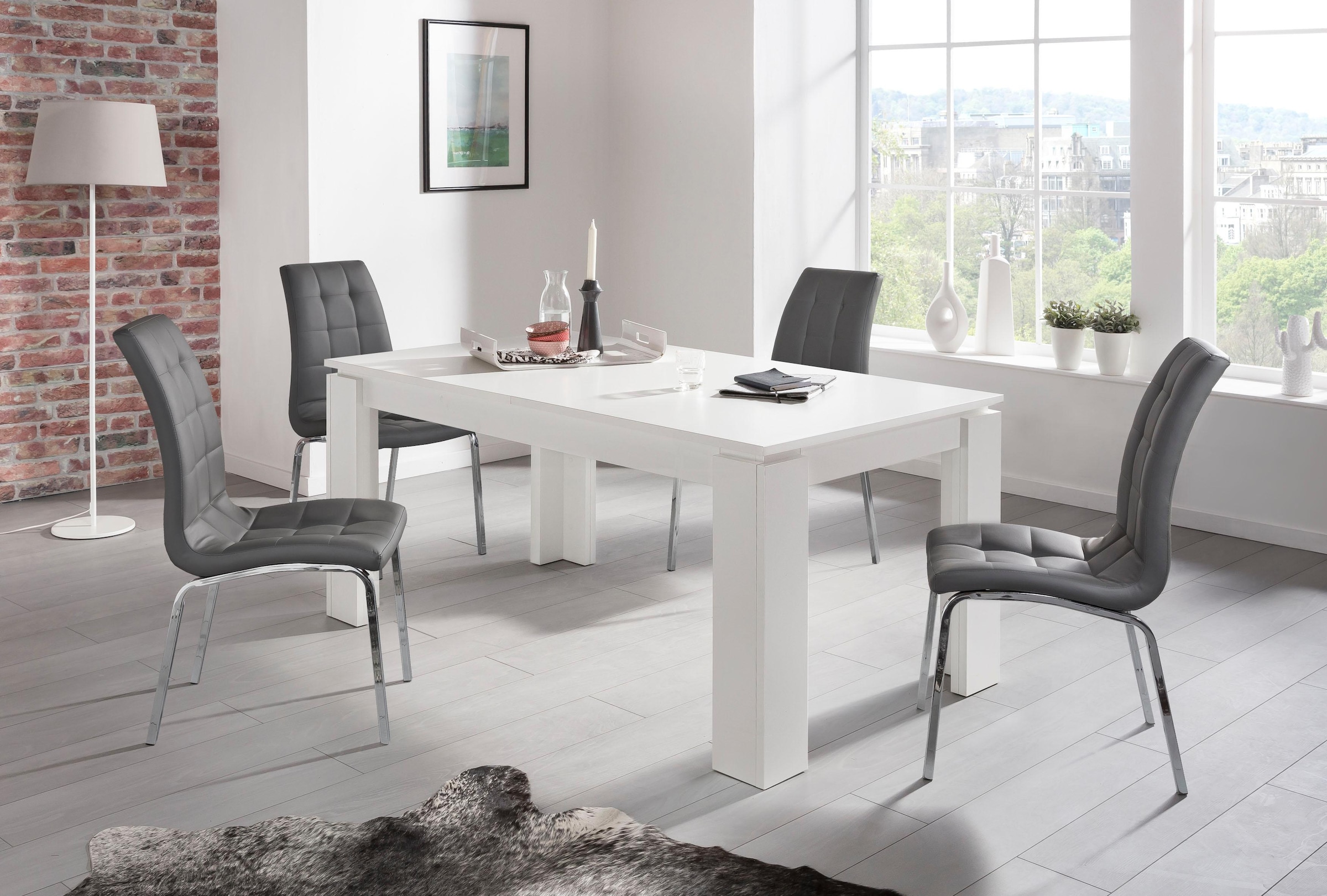 INOSIGN Esstisch »Tanum«, Ausziehbarer Esszimmertisch 160-200 cm - Maße (B/T/H) 160/90/77 cm