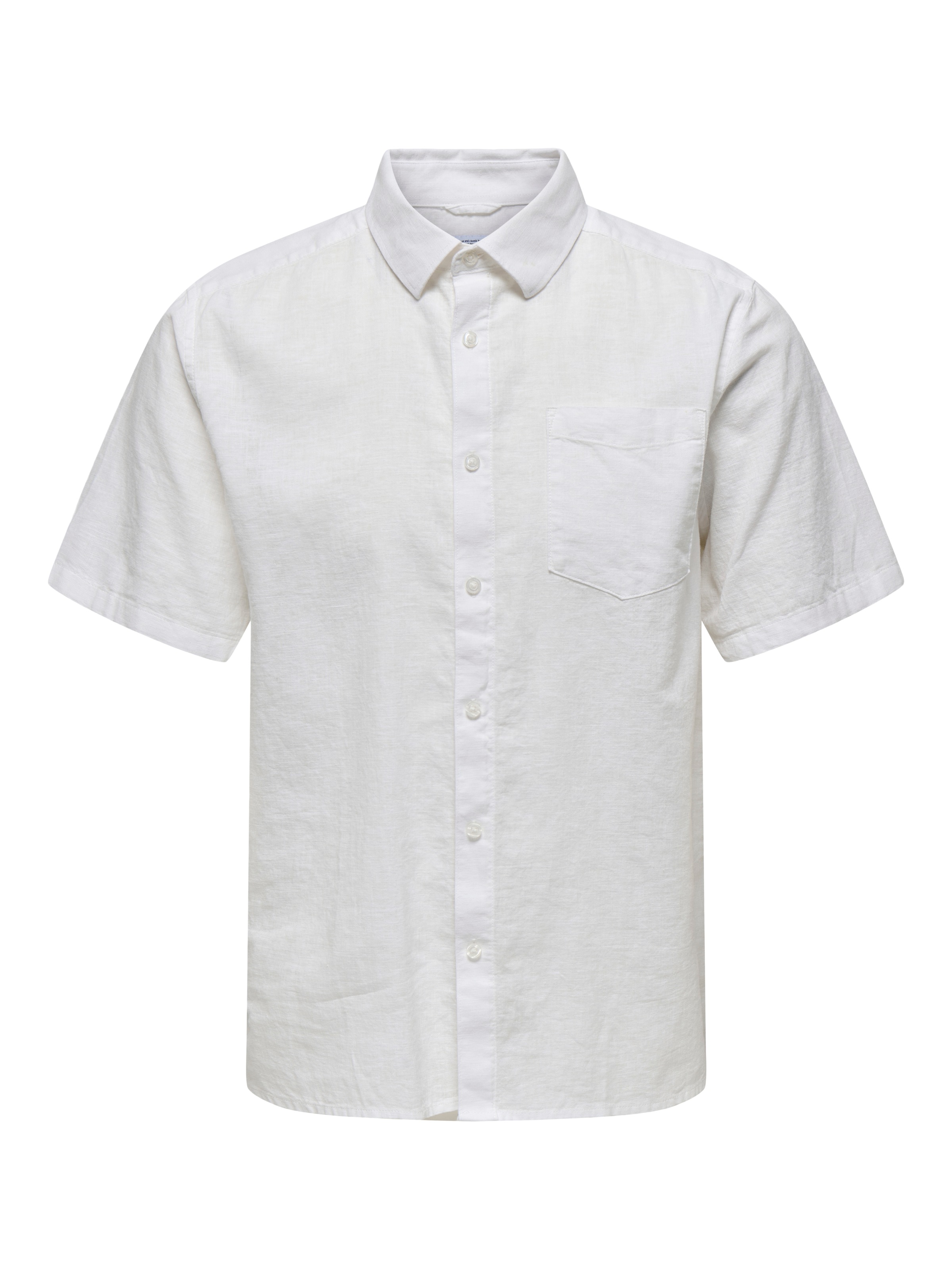 ONLY & SONS Kurzarmhemd »ONSCAIDEN LIFE REG SS 1 PKT SHIRT«