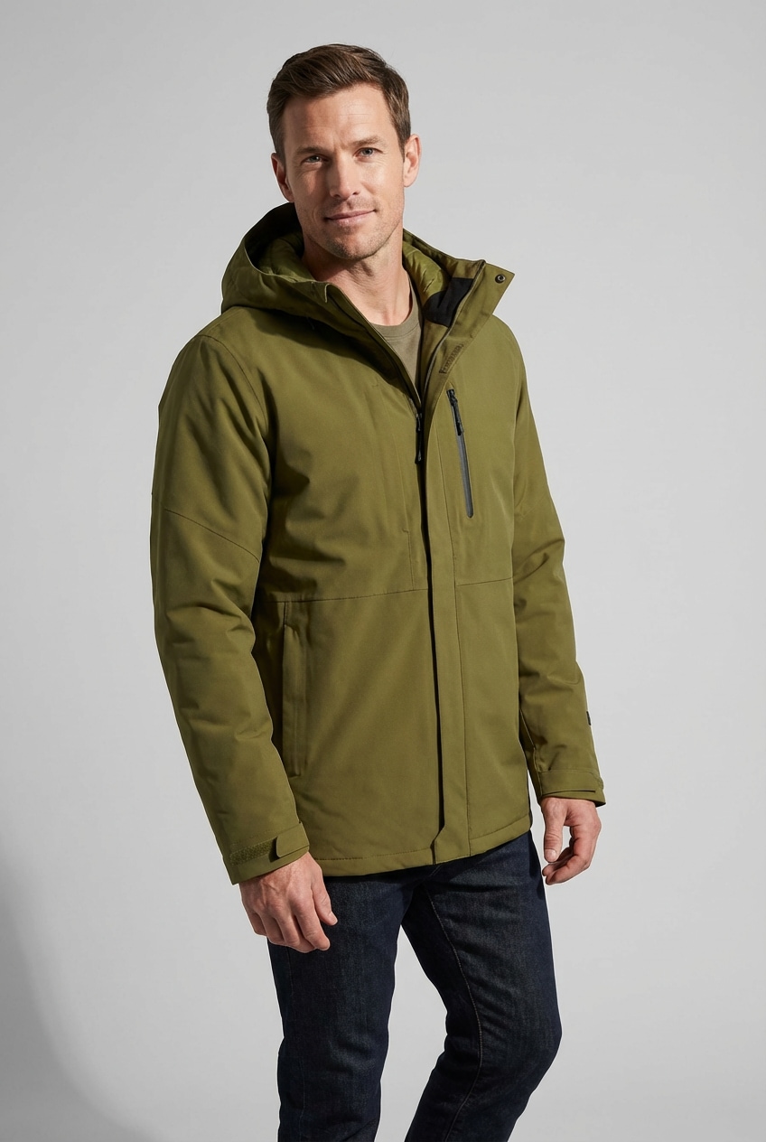 Icepeak Funktionsjacke "BAKERHILL" wasserdicht, mit 10.000 mm Wassersäule, atmungsaktiv, wasserabweisend