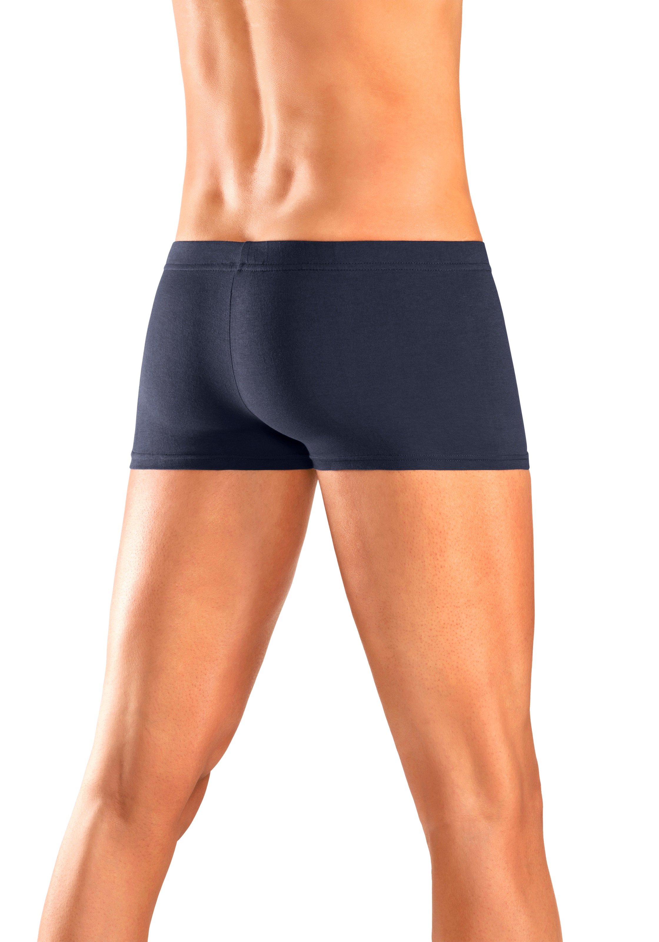 Thumbnail - H.I.S Hipster Packung, 5 Stk. knapp sitzende Boxershorts aus Baumwollstretch