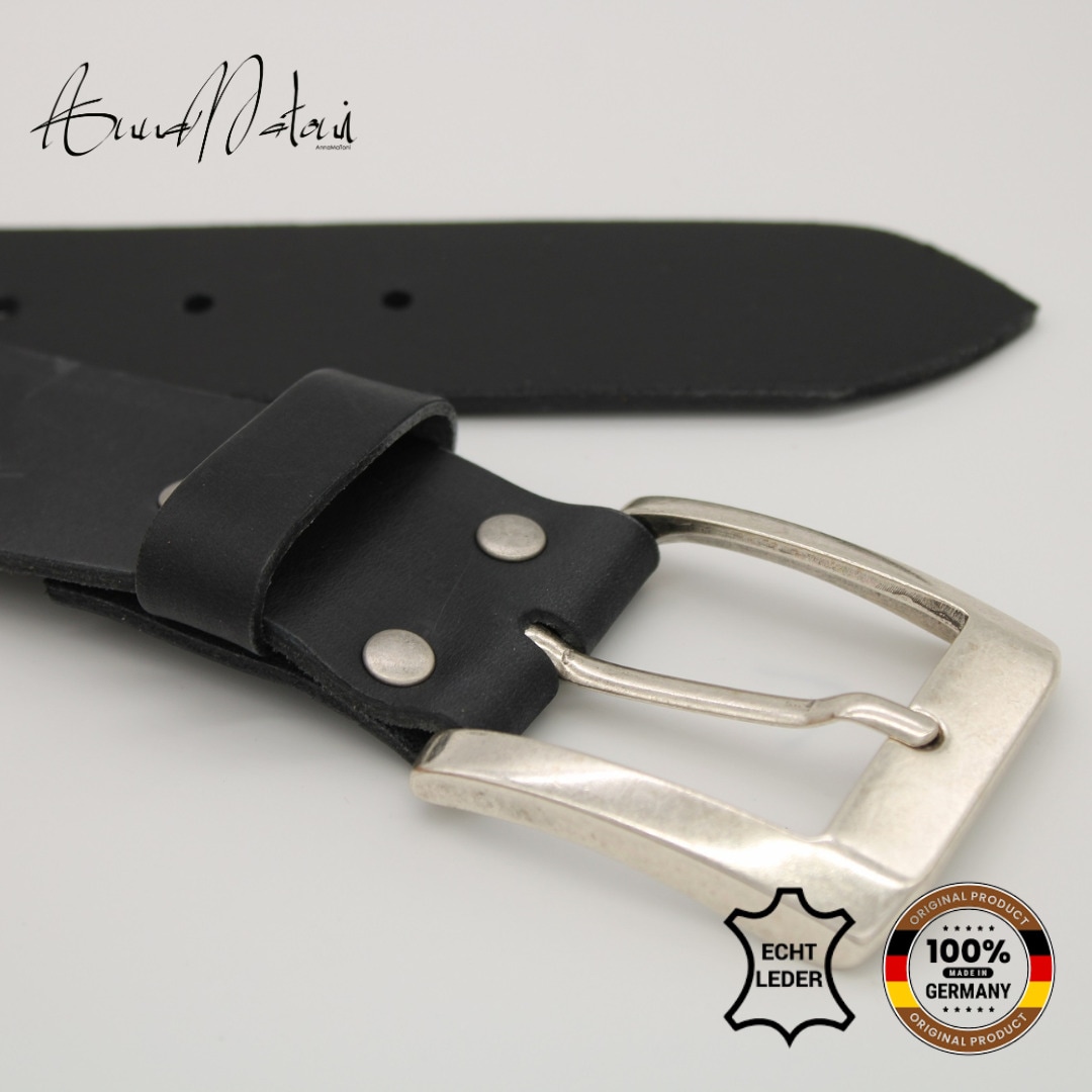 AnnaMatoni Ledergürtel "AnnaMatoni Leder Gürtel Rivo" günstig online kaufen
