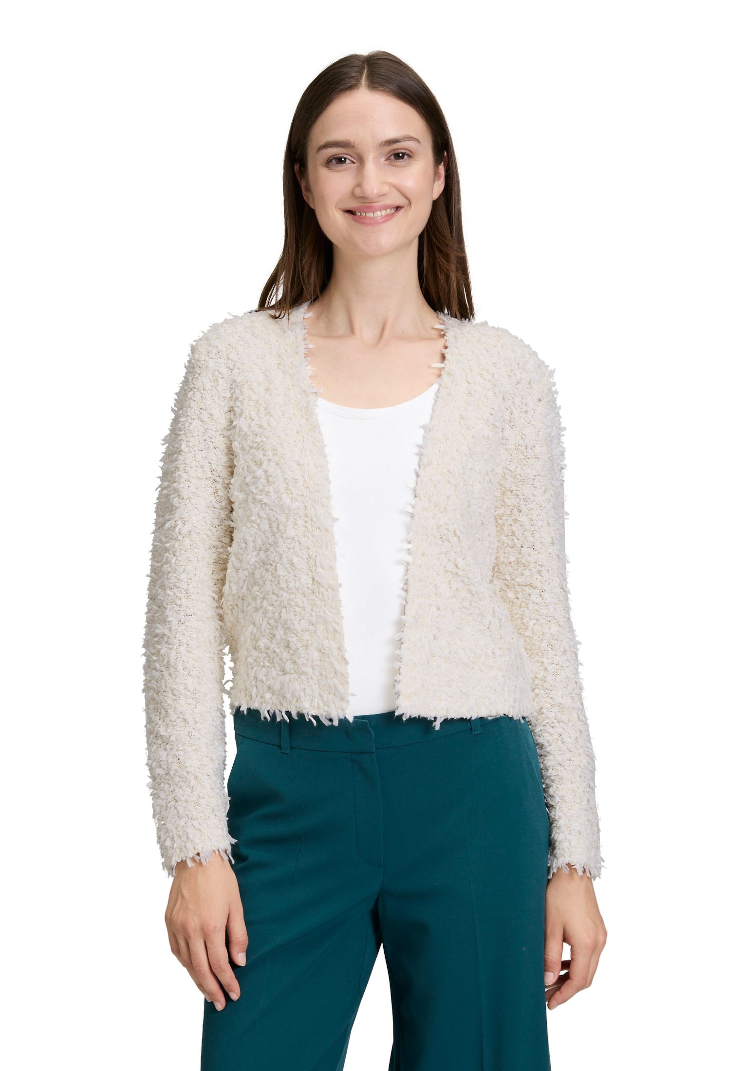 Betty&Co Strickjacke "Damen Strick-Cardigan ohne Verschluss", 1 Stk. günstig online kaufen