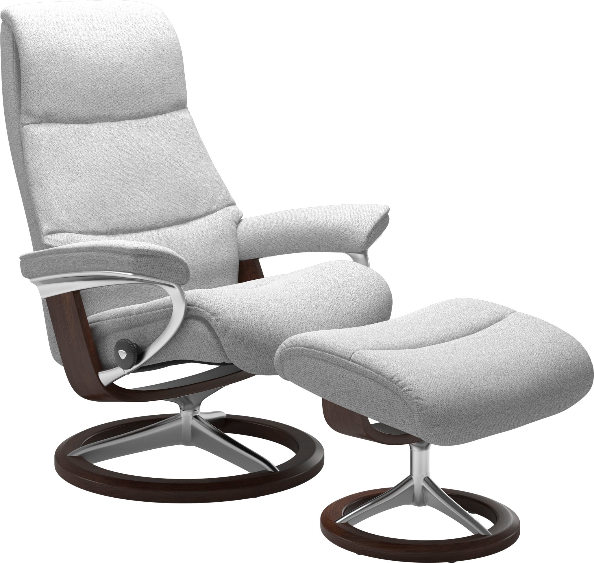 Stressless Fußhocker "View", mit Signature Base,Gestell Braun