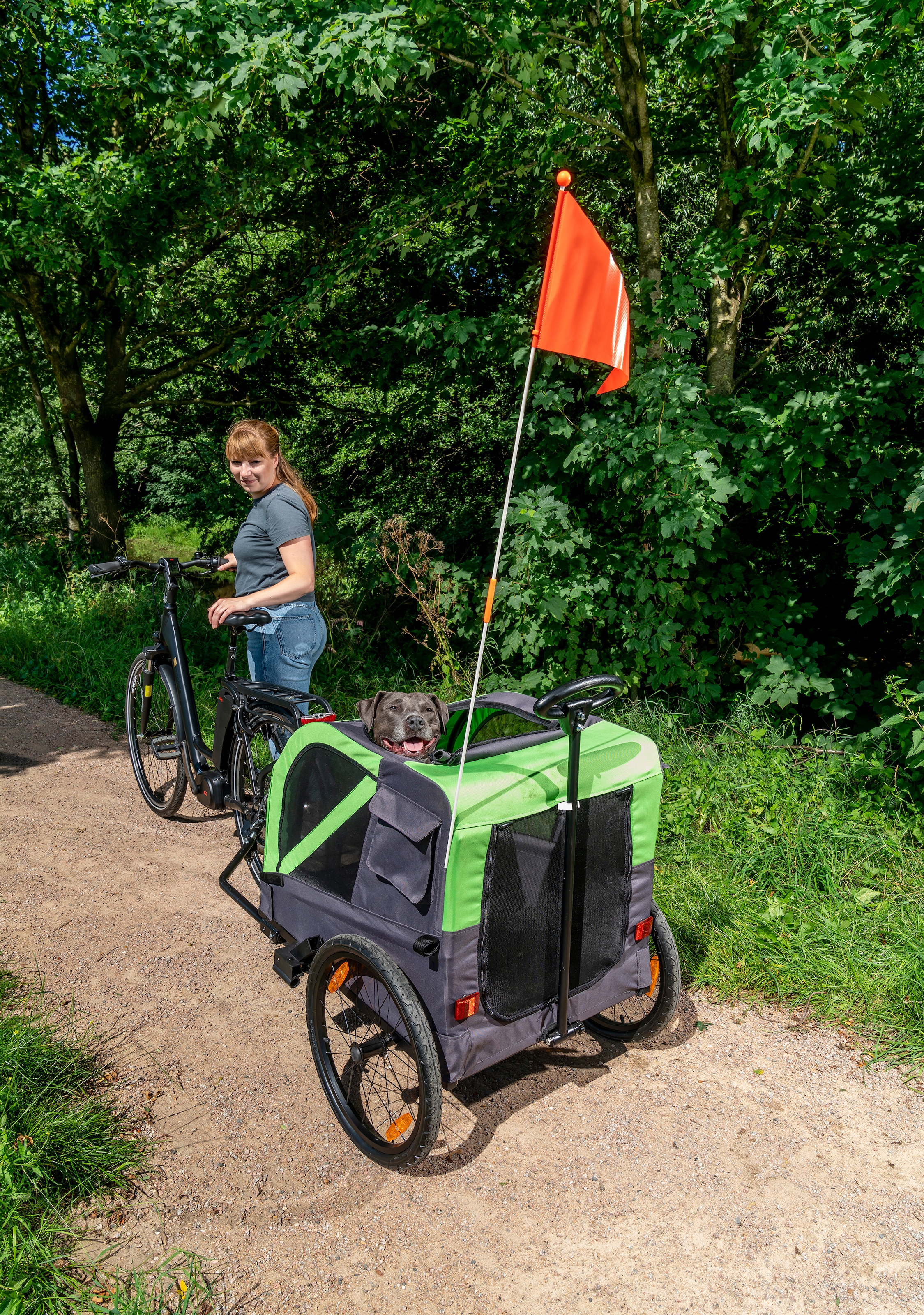 Prophete Fahrradhundeanhänger »Kleintierfahrradanhänger«