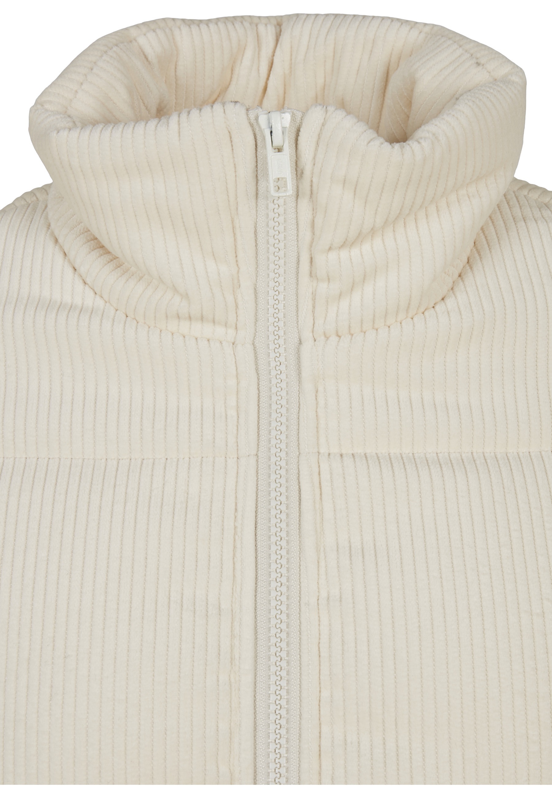 URBAN CLASSICS Winterjacke »Urban Classics Damen Ladies Corduroy Puffer Jacket« 1 Stk. tlg. ohne Kapuze