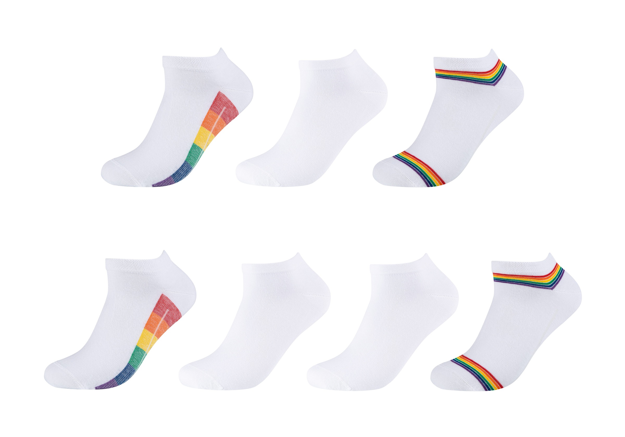 Camano Sneakersocken "ca-soft" 7 Paar, mit weichem Komfortbund ohne drücken günstig online kaufen
