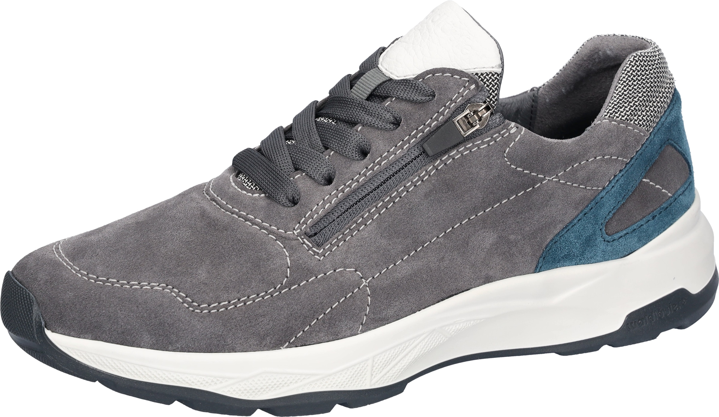 Waldläufer Sneaker "H-TOM" Schnürschuh, Halbschuh mit seitlichem Reißversch günstig online kaufen