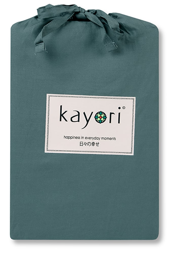 kayori Spannbettlaken »Kai«, 100% Baumwolle-Satin