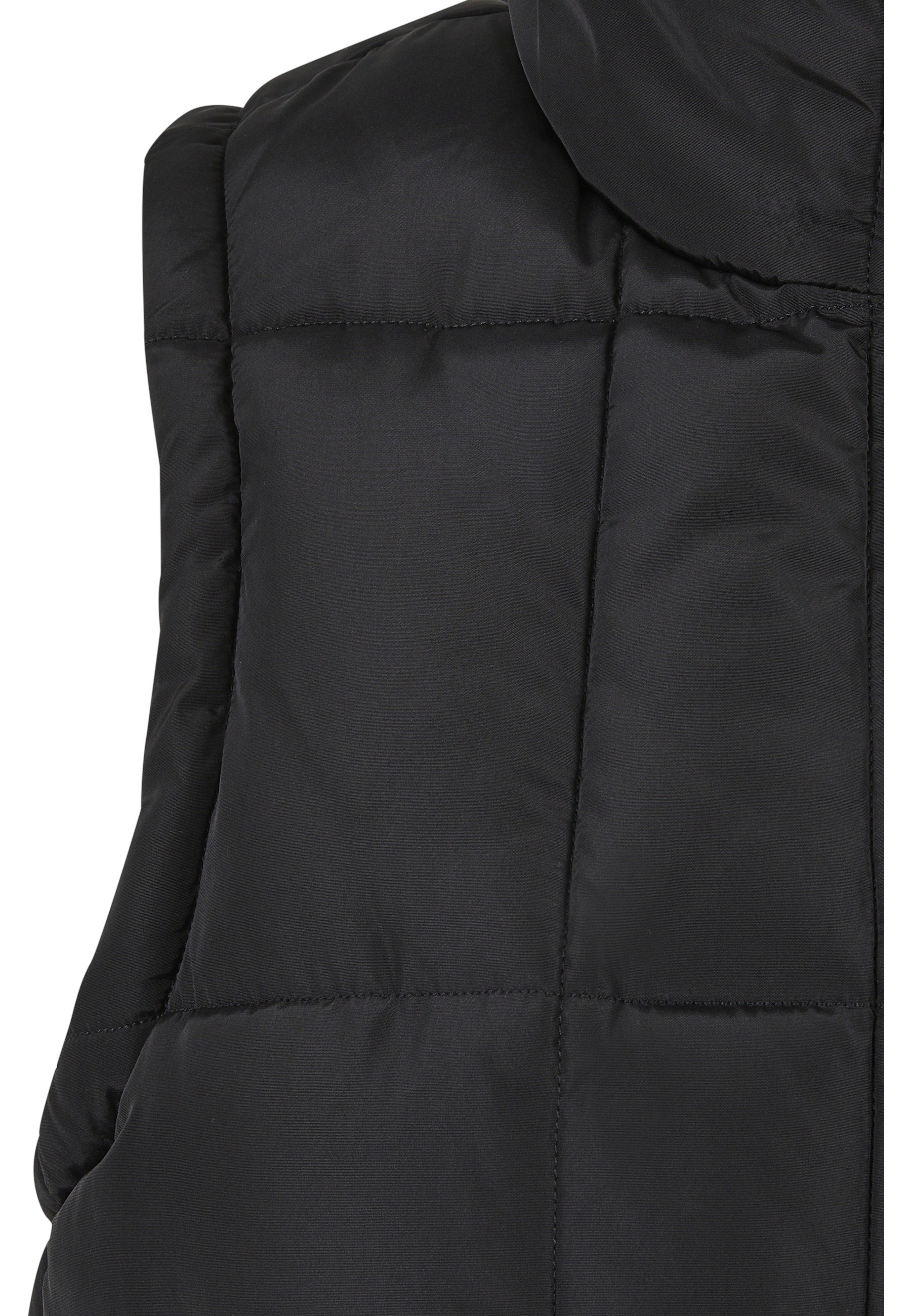 Urban Classics Gilet Reversible Cropped Puffer Black / Fuchsia XS Femme 3