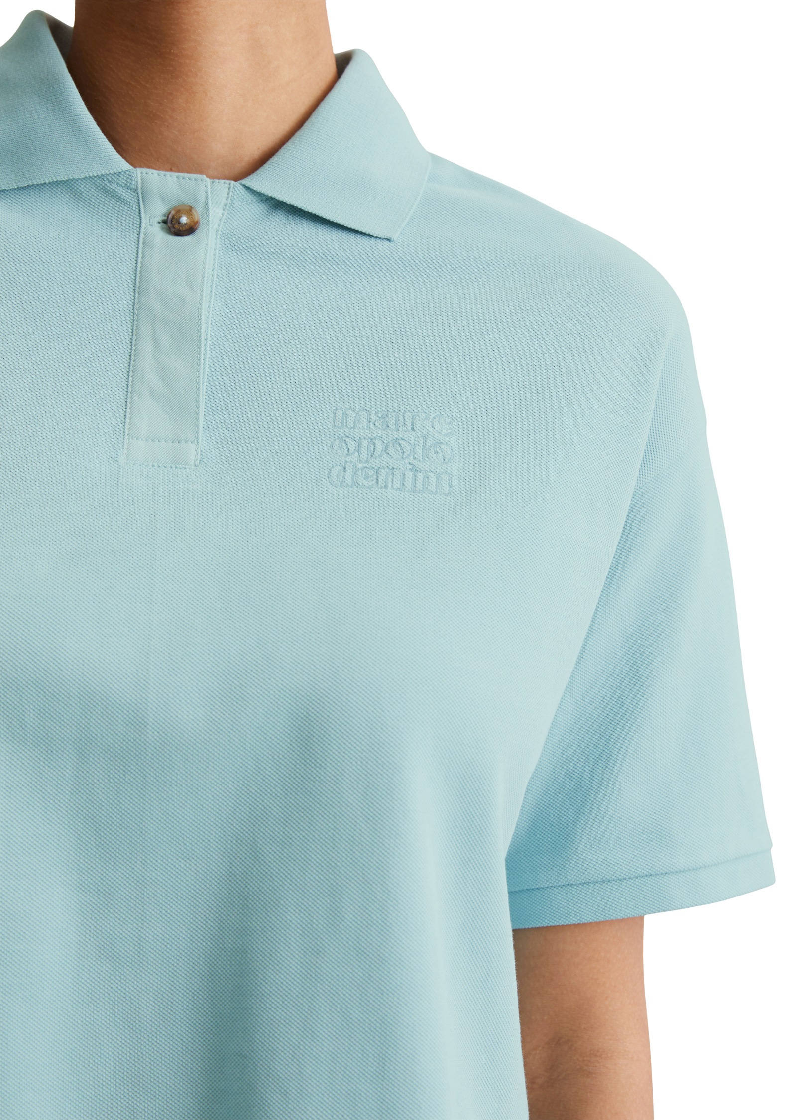 Marc O'Polo DENIM Poloshirt »aus Piqué-Jersey«