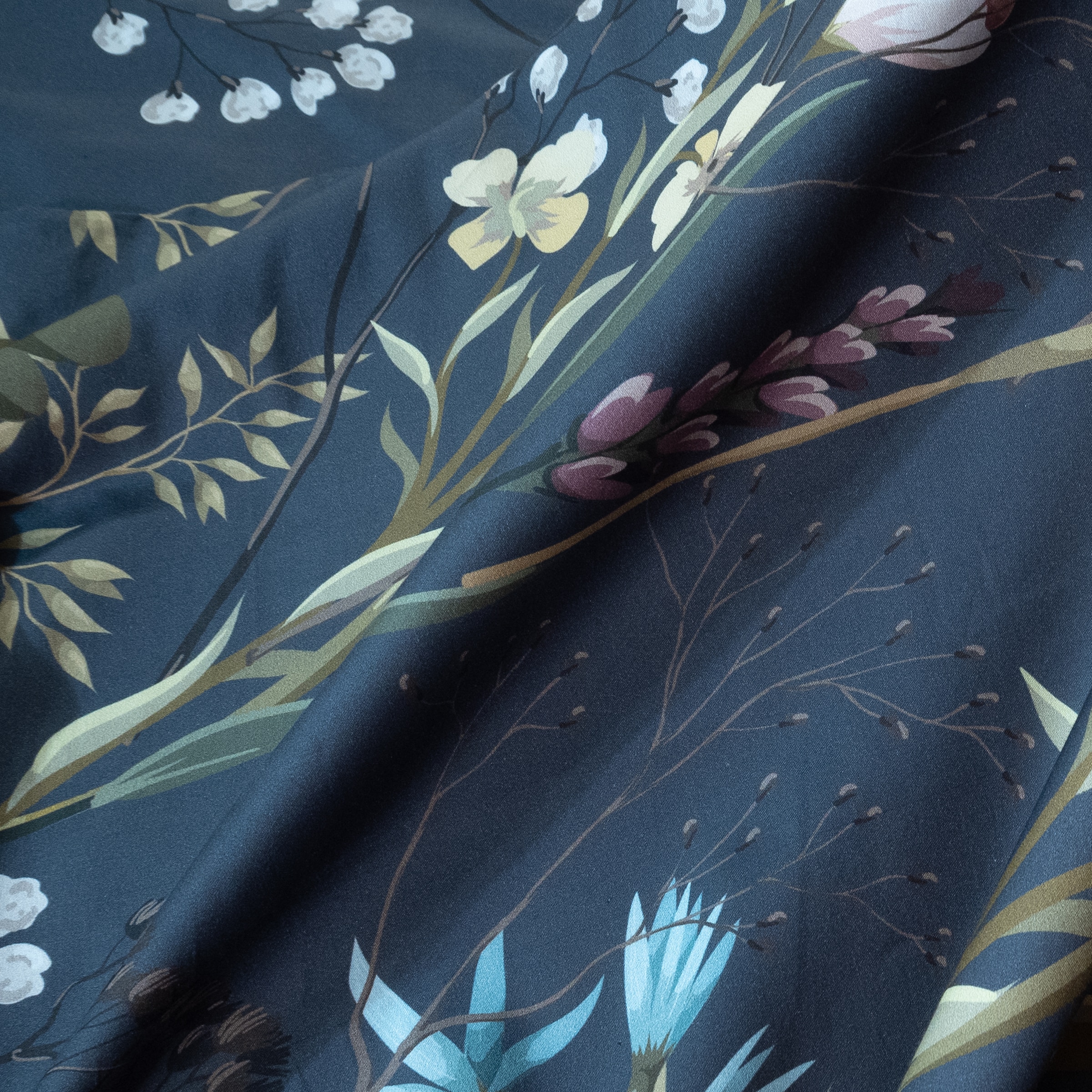 fleuresse Bettwäsche »Bed Art S«, Mako Satin 100% Baumwolle mit Reißverschluss