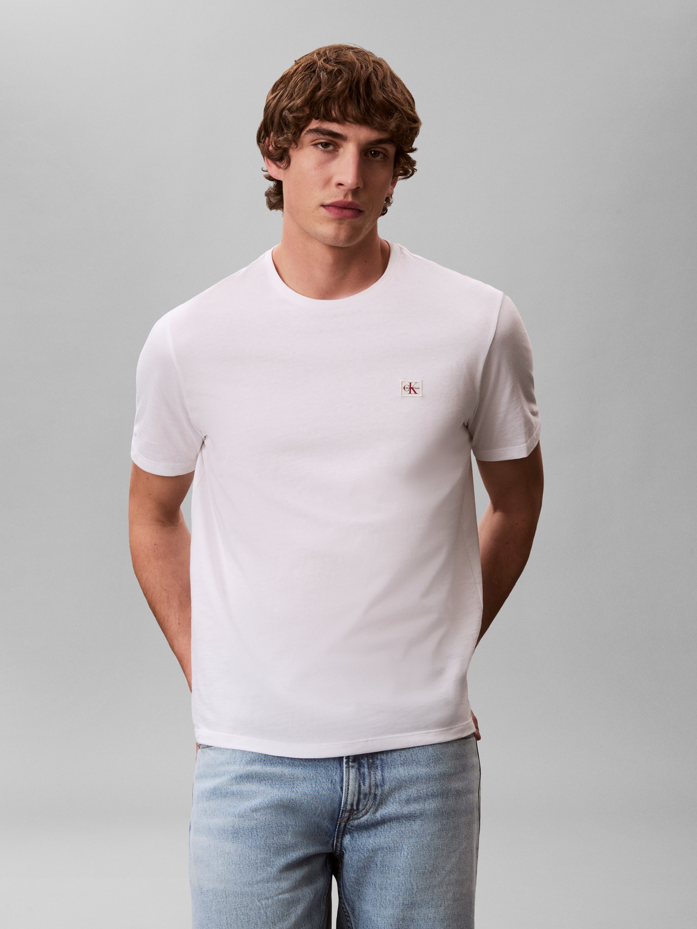 Calvin Klein Jeans T-Shirt "SS BADGE TEE 2 PACK" Packung, 2er-Pack, 2 Stk. günstig online kaufen